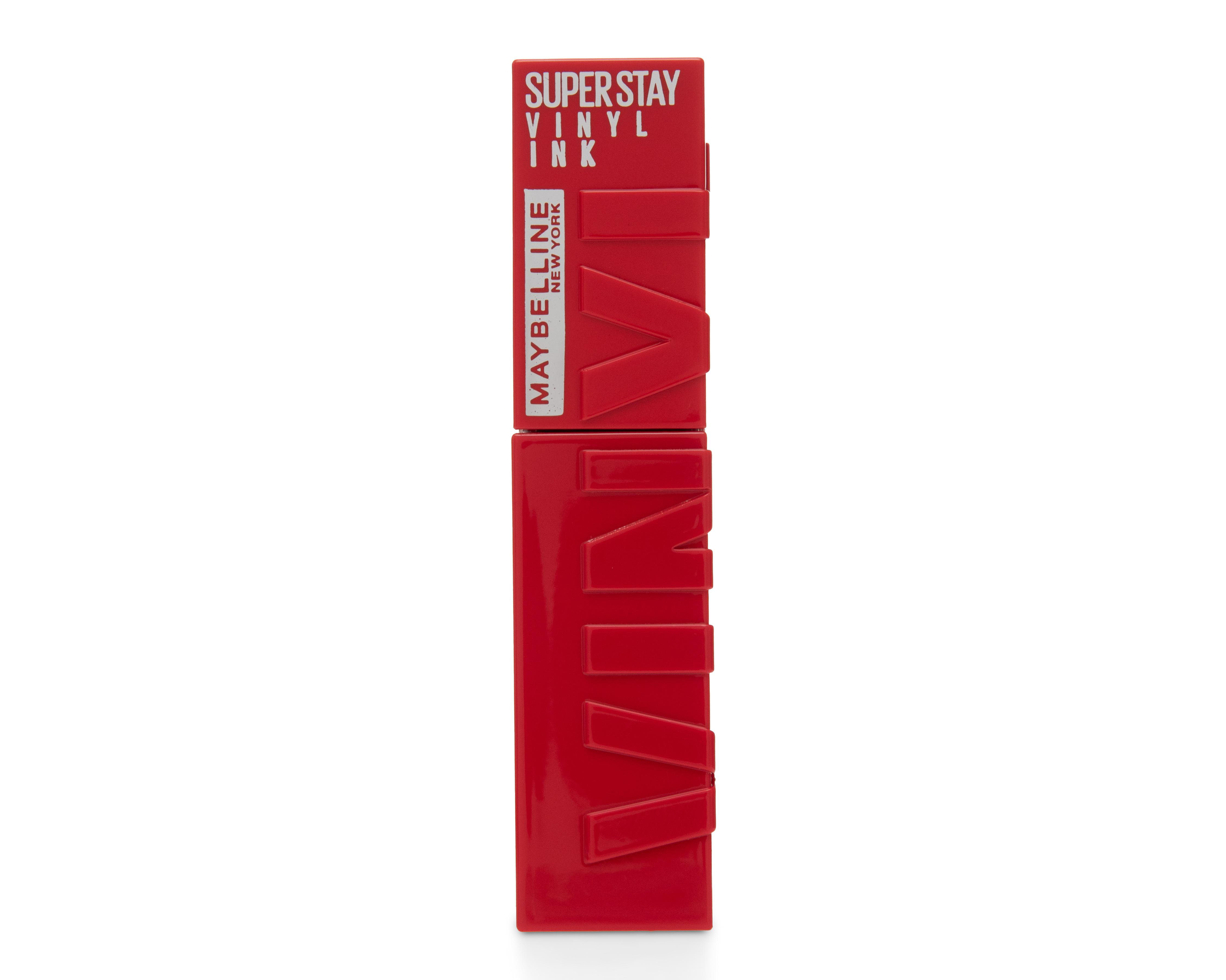 Labial Líquido Maybelline SuperStay Vinyl Ink Red Hot 4.2 ml $289