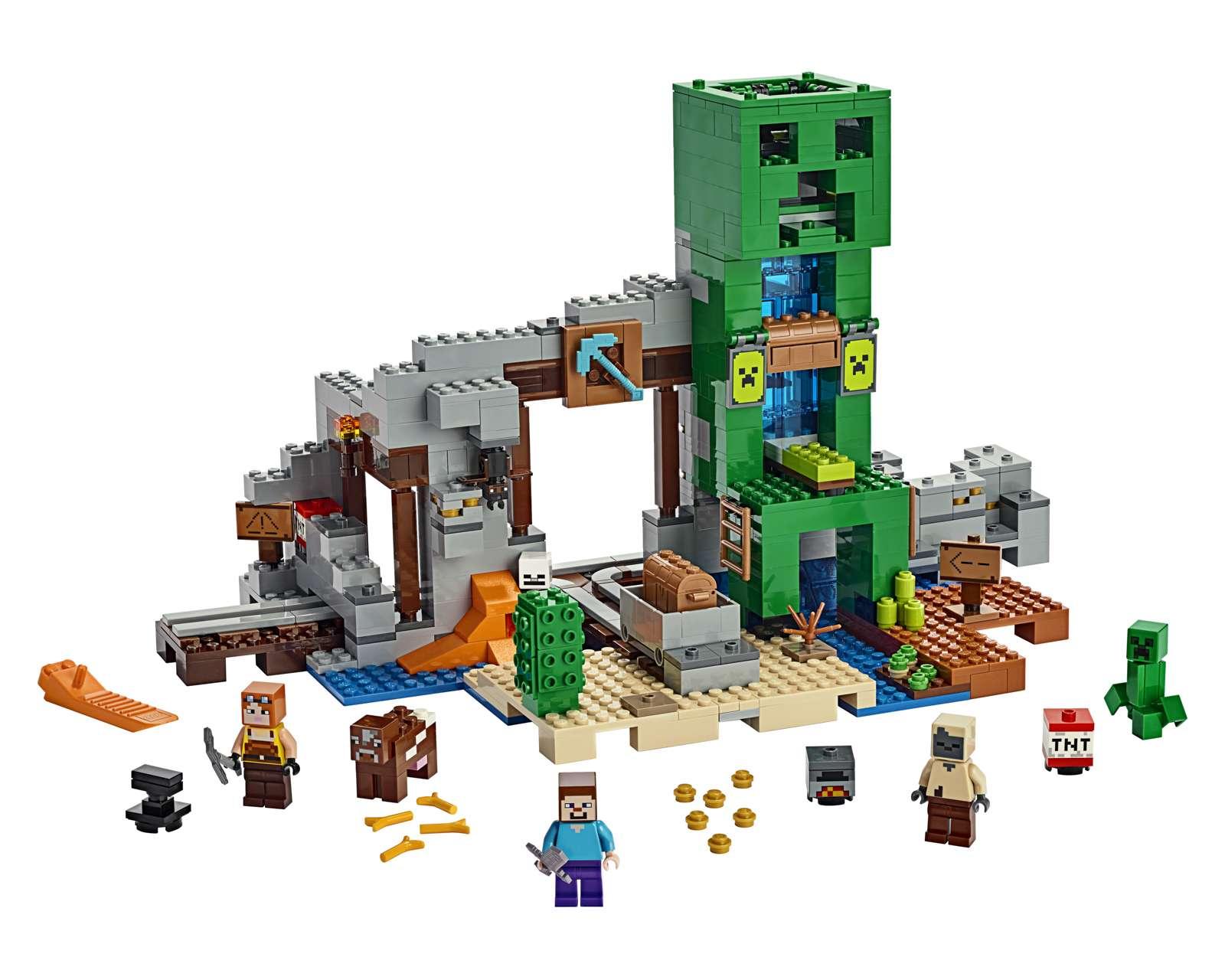 lego minecraft la mina