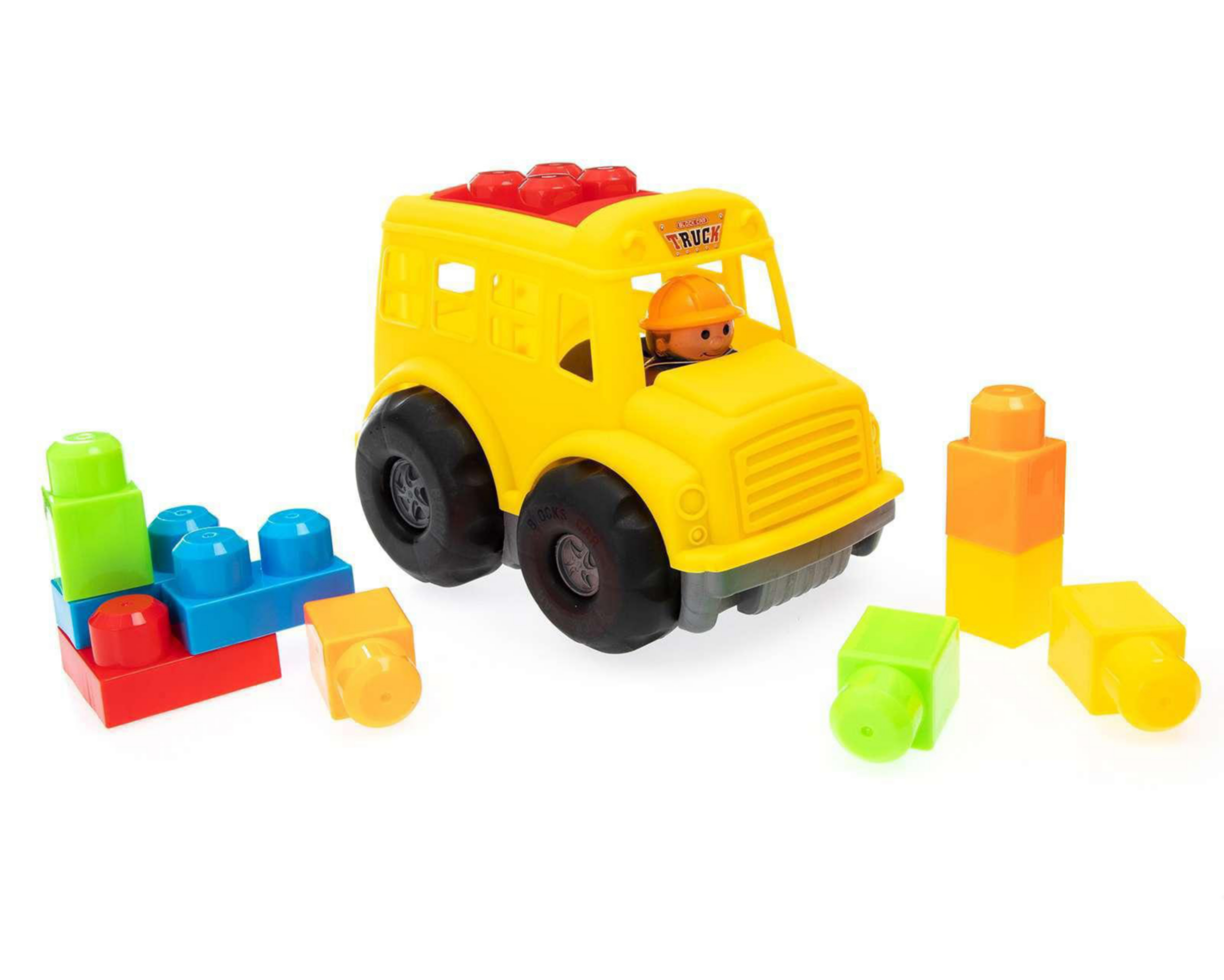 Foto 2 pulgar | Camioncito con Bloques Kidz Corner