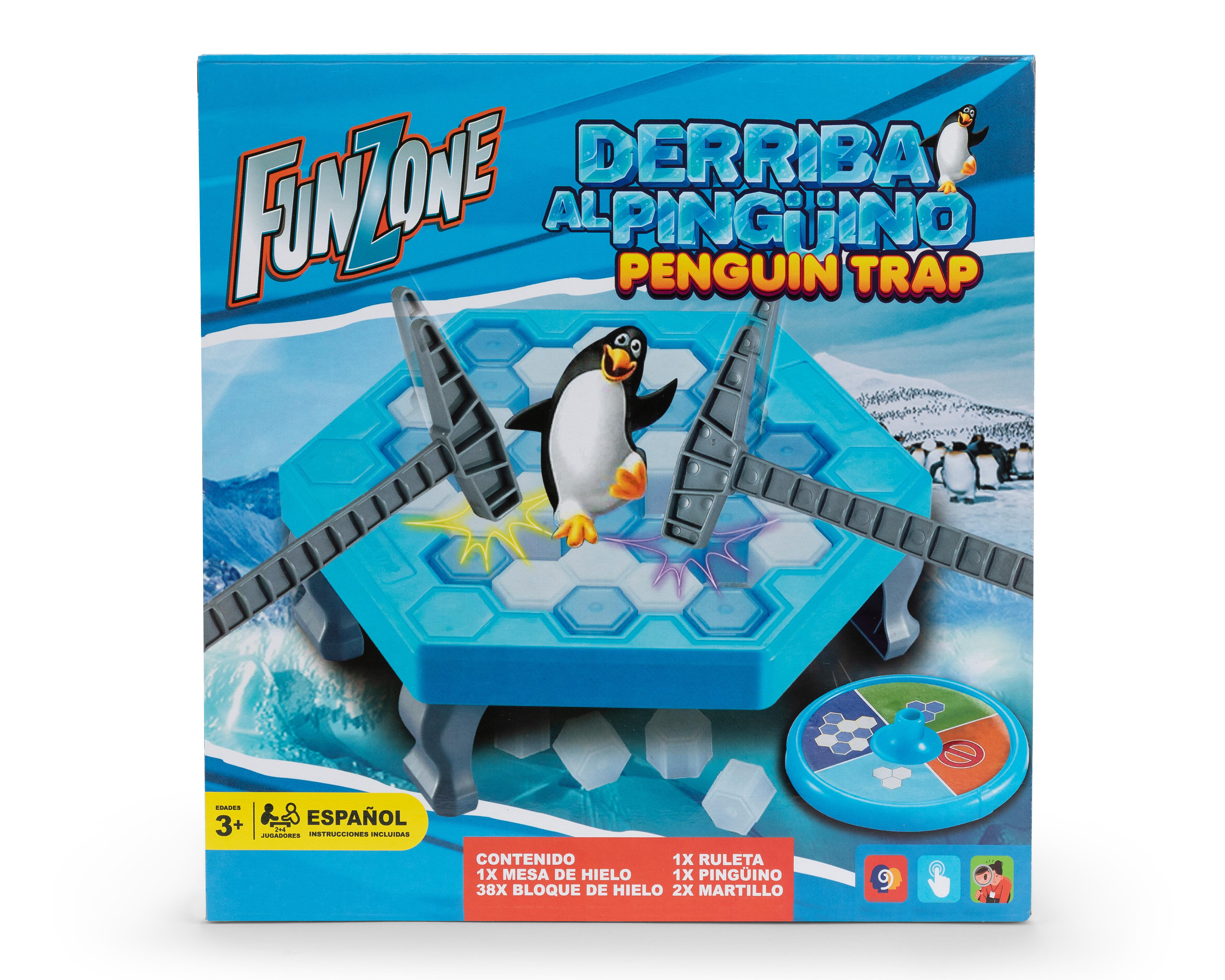 Foto 2 pulgar | Juego de Mesa Derriba al Pingüino Funzone