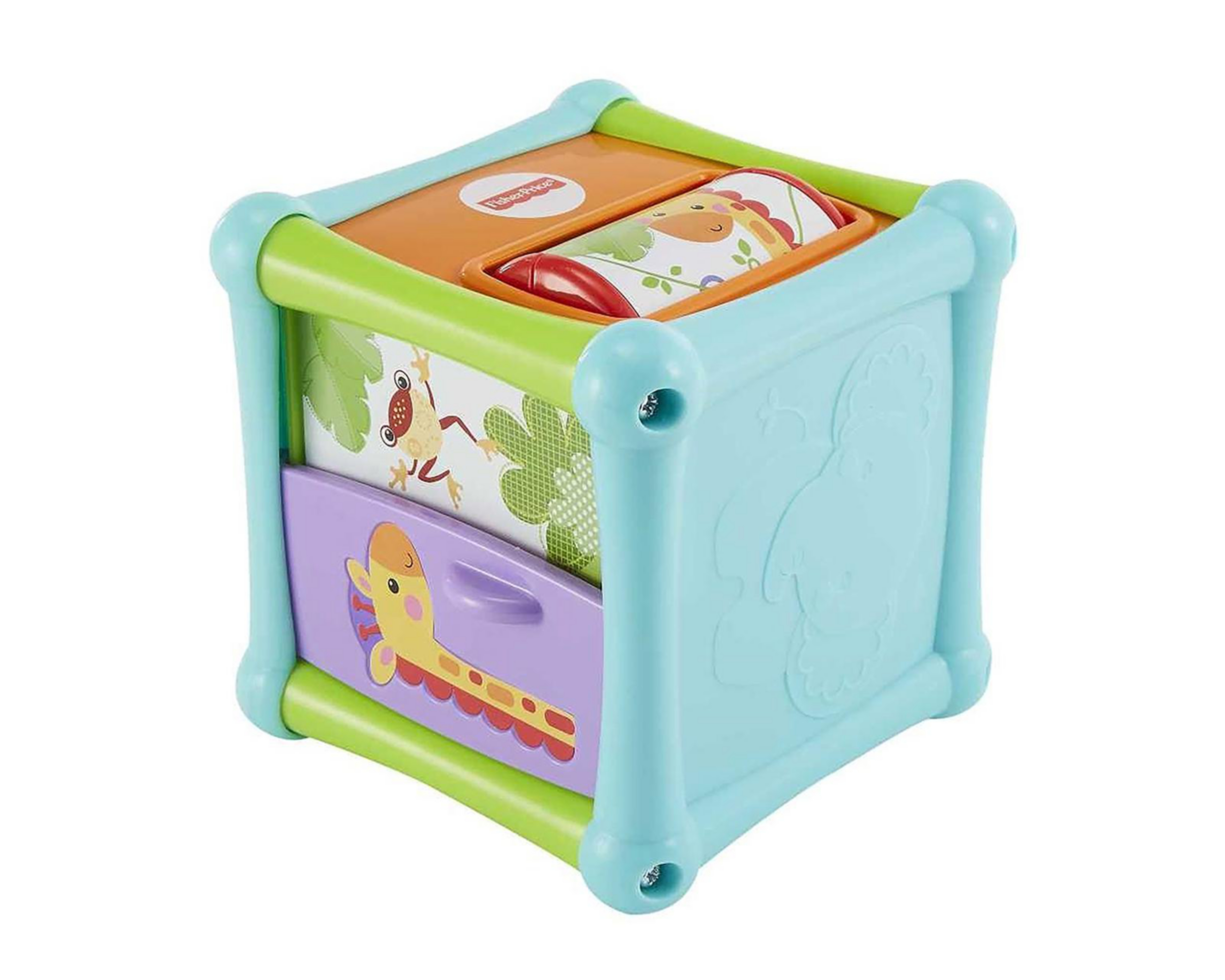 Foto 4 pulgar | Cubo de Animalitos Sorpresa Fisher Price