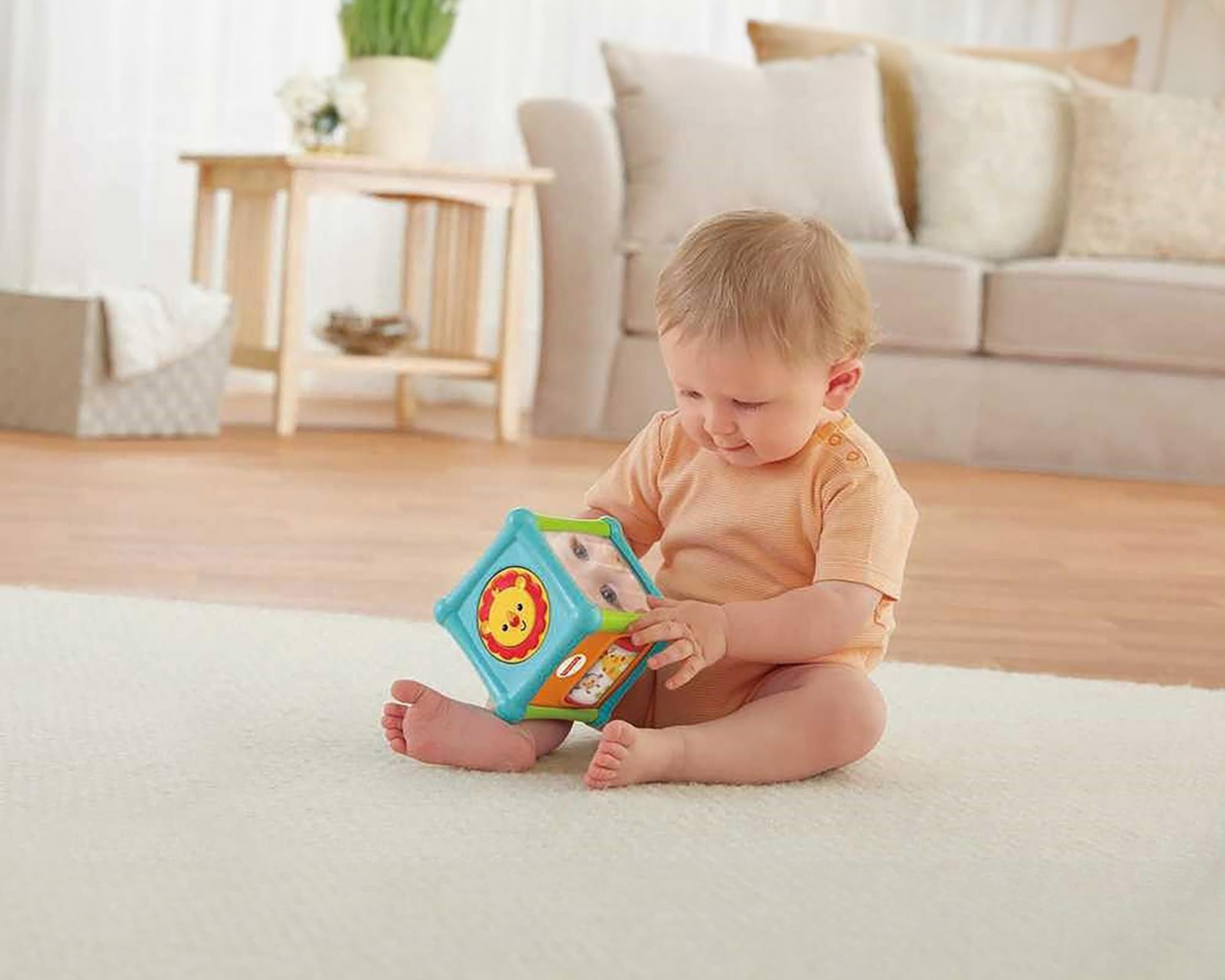 Foto 9 pulgar | Cubo de Animalitos Sorpresa Fisher Price