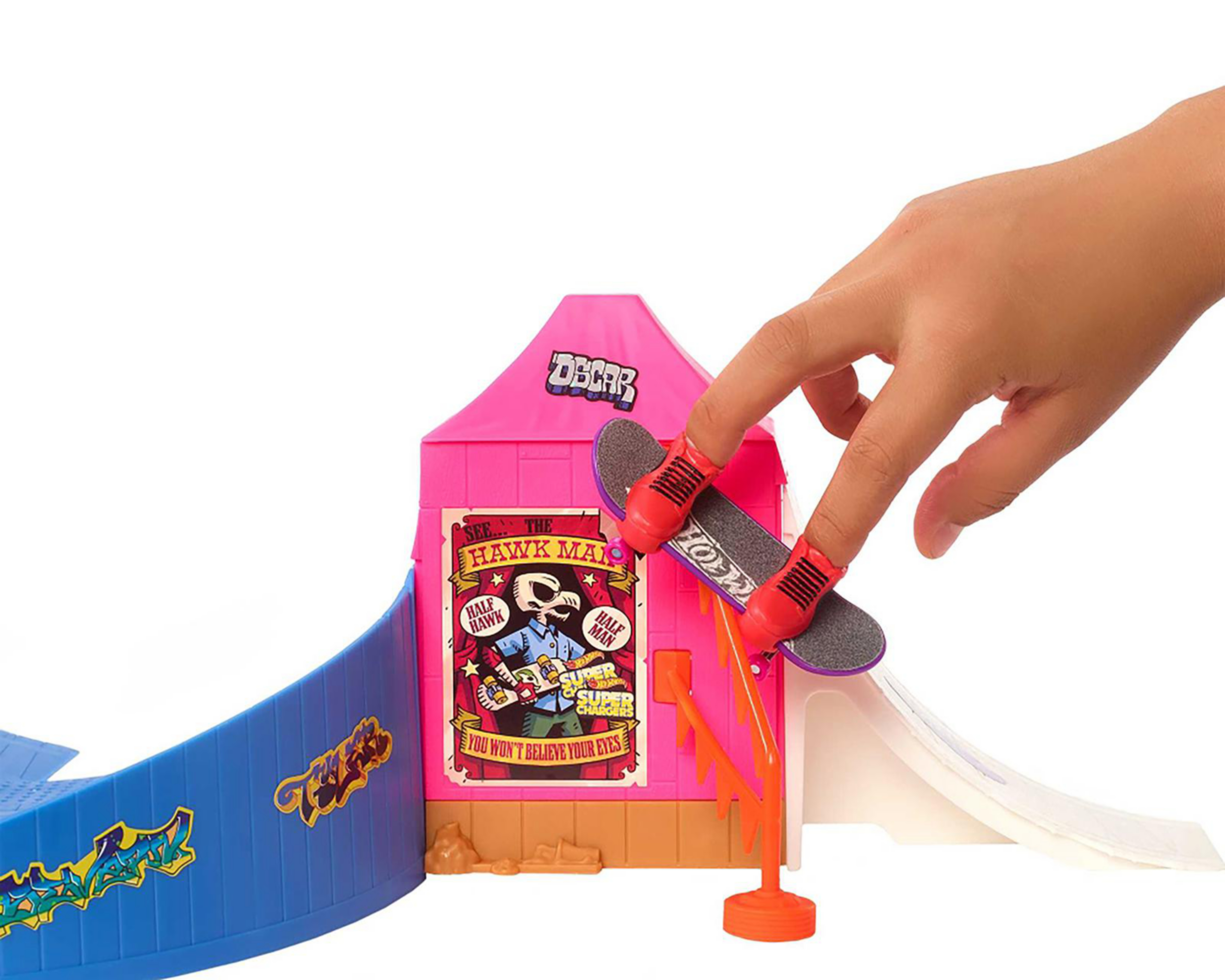 Foto 4 pulgar | Pista de Patinaje Hot Wheels 1 Set