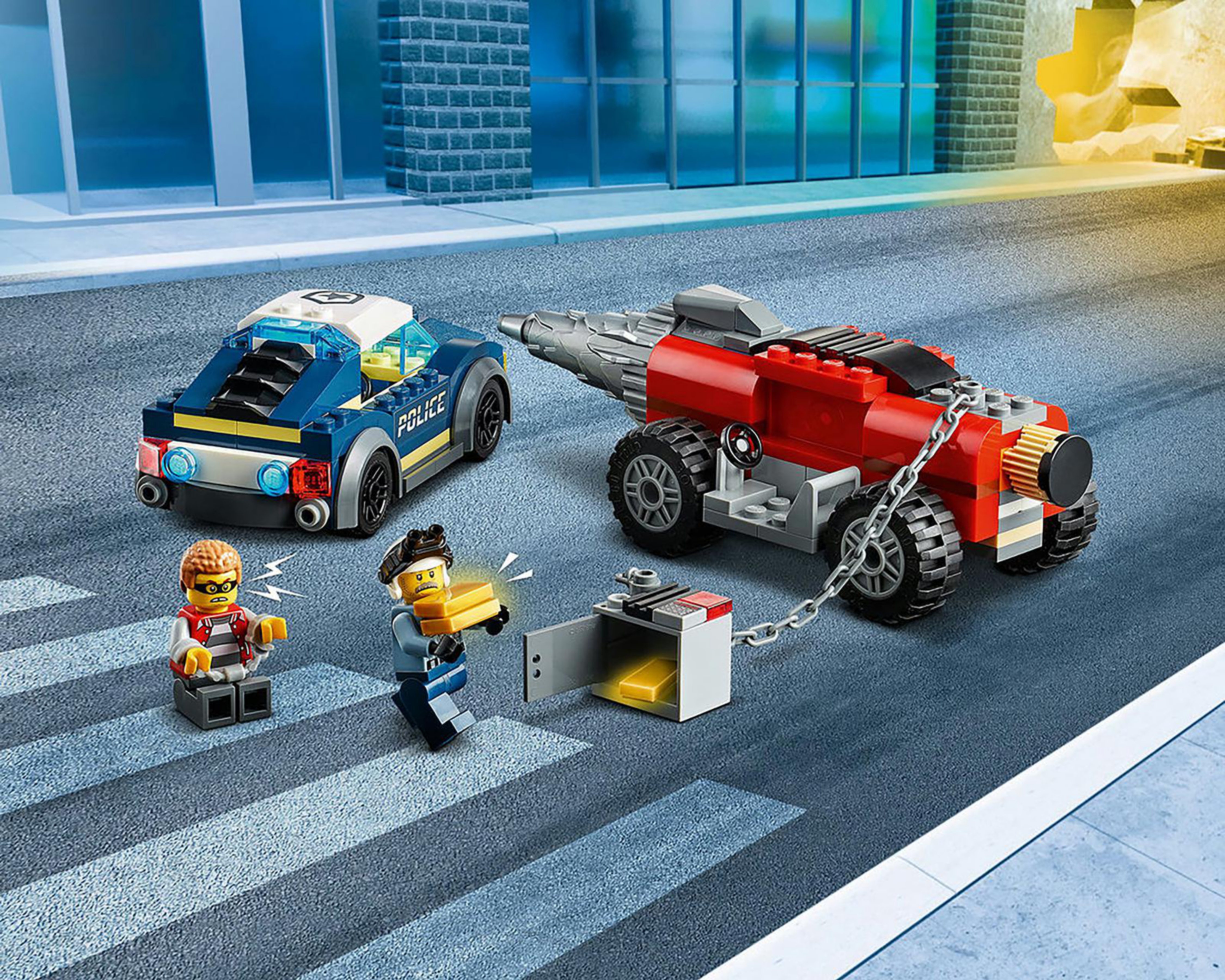 Foto 6 | LEGO City Policía de Élite: Persecución de la Perforadora