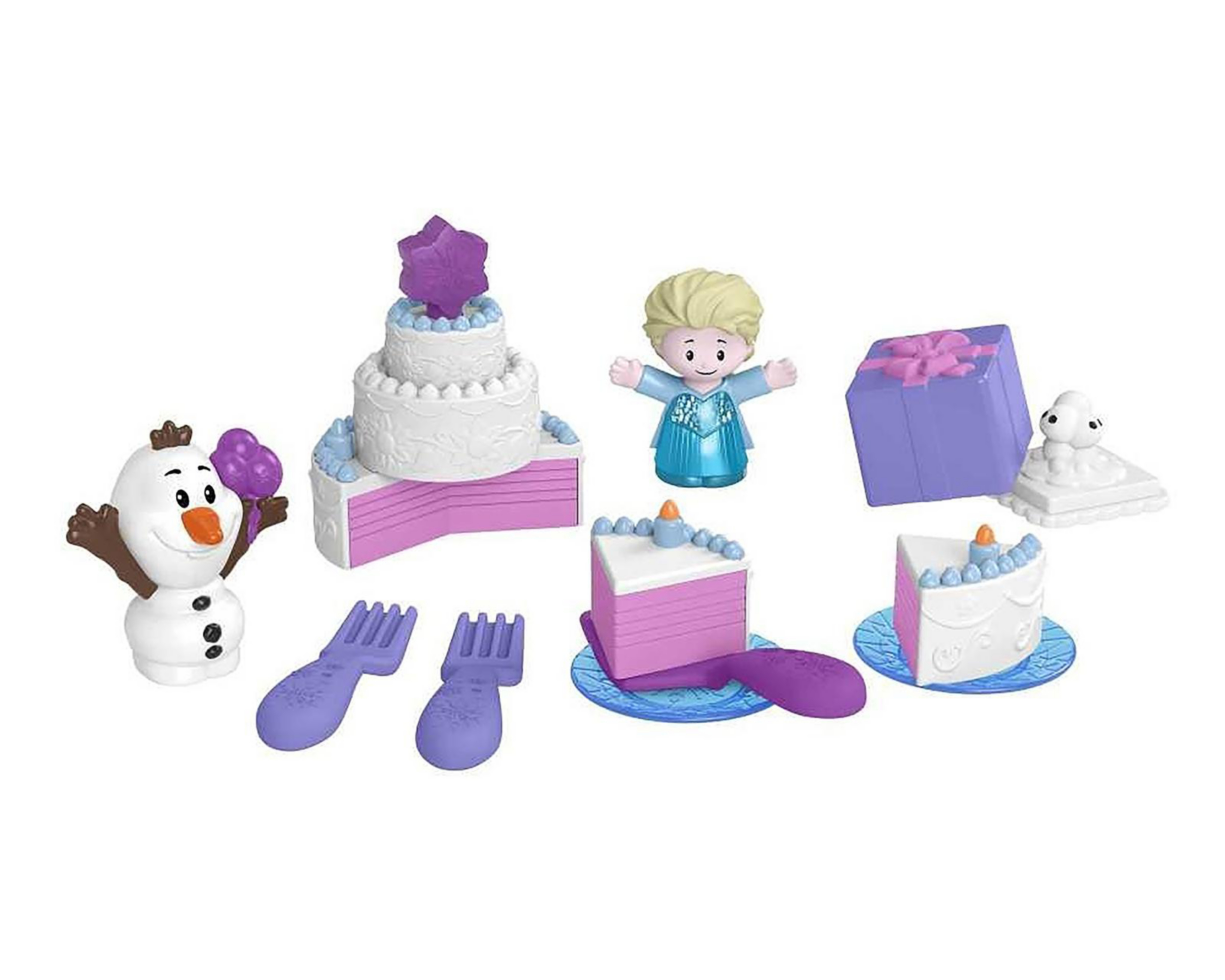 Fiesta de Elsa y Olaf Fisher Price Little People