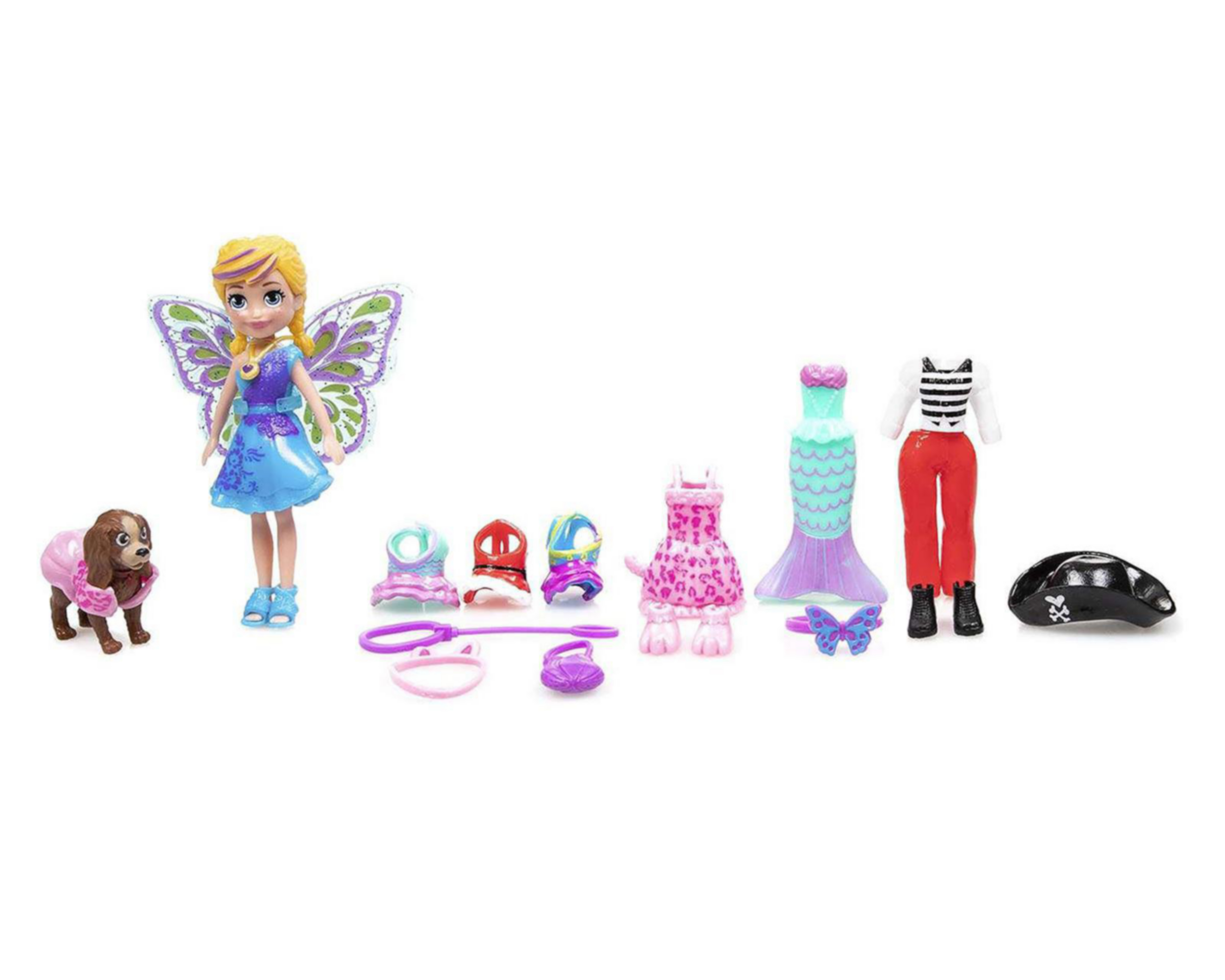 Foto 2 | Muñeca Polly Pocket Set de Disfraces