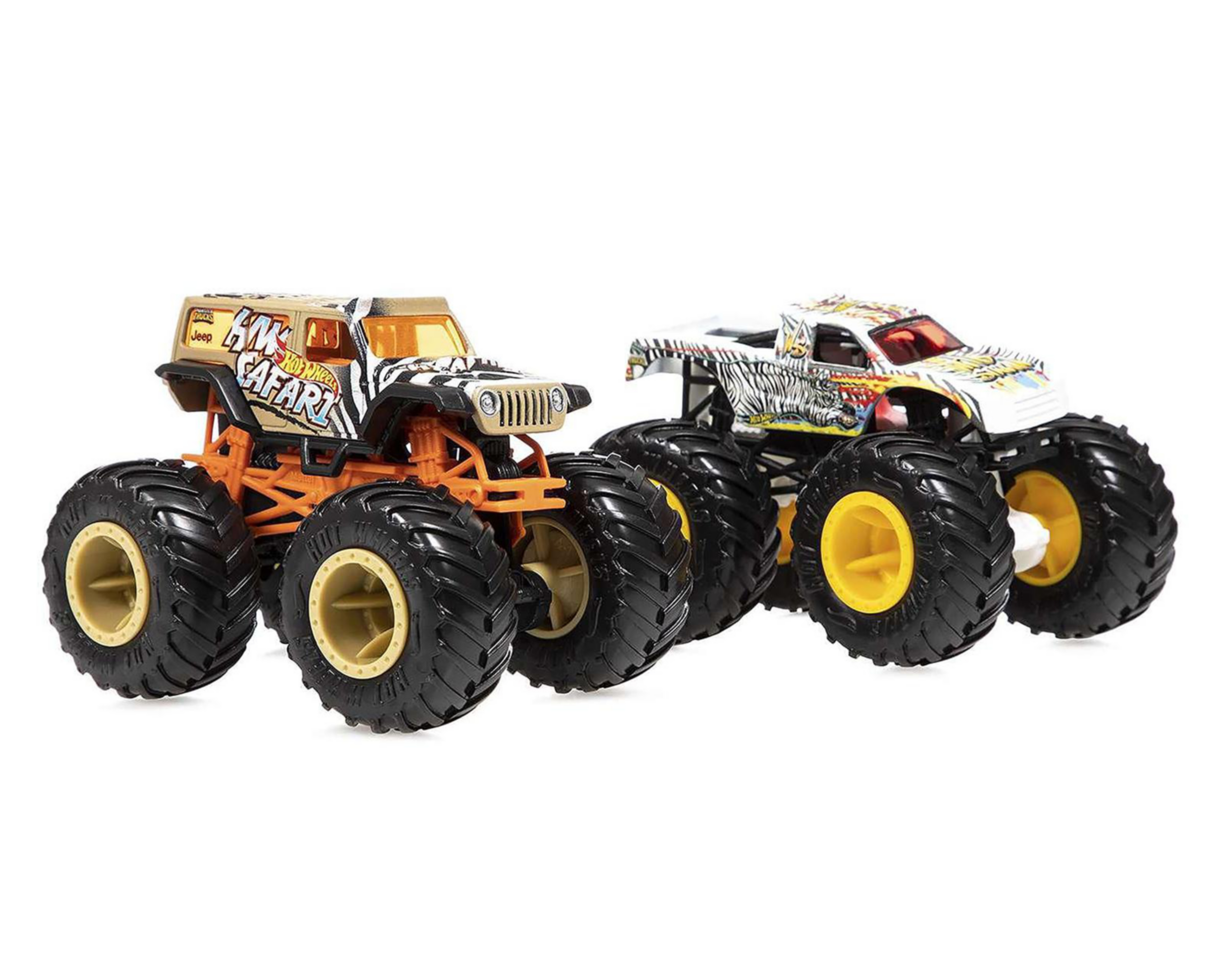 Foto 3 pulgar | Camionetas Hot Wheels Monster Trucks 2 Piezas