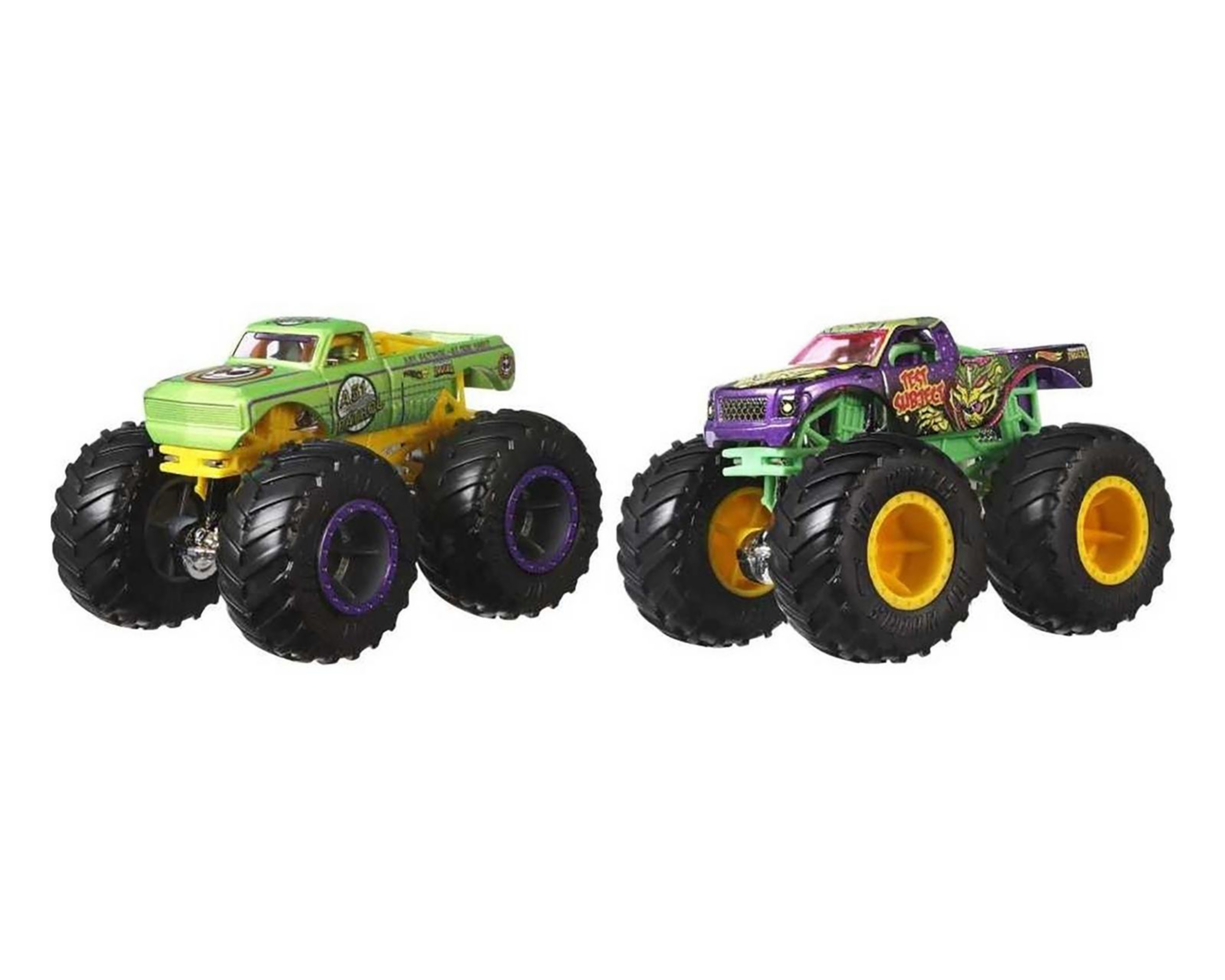 Foto 4 pulgar | Camionetas Hot Wheels Monster Trucks 2 Piezas