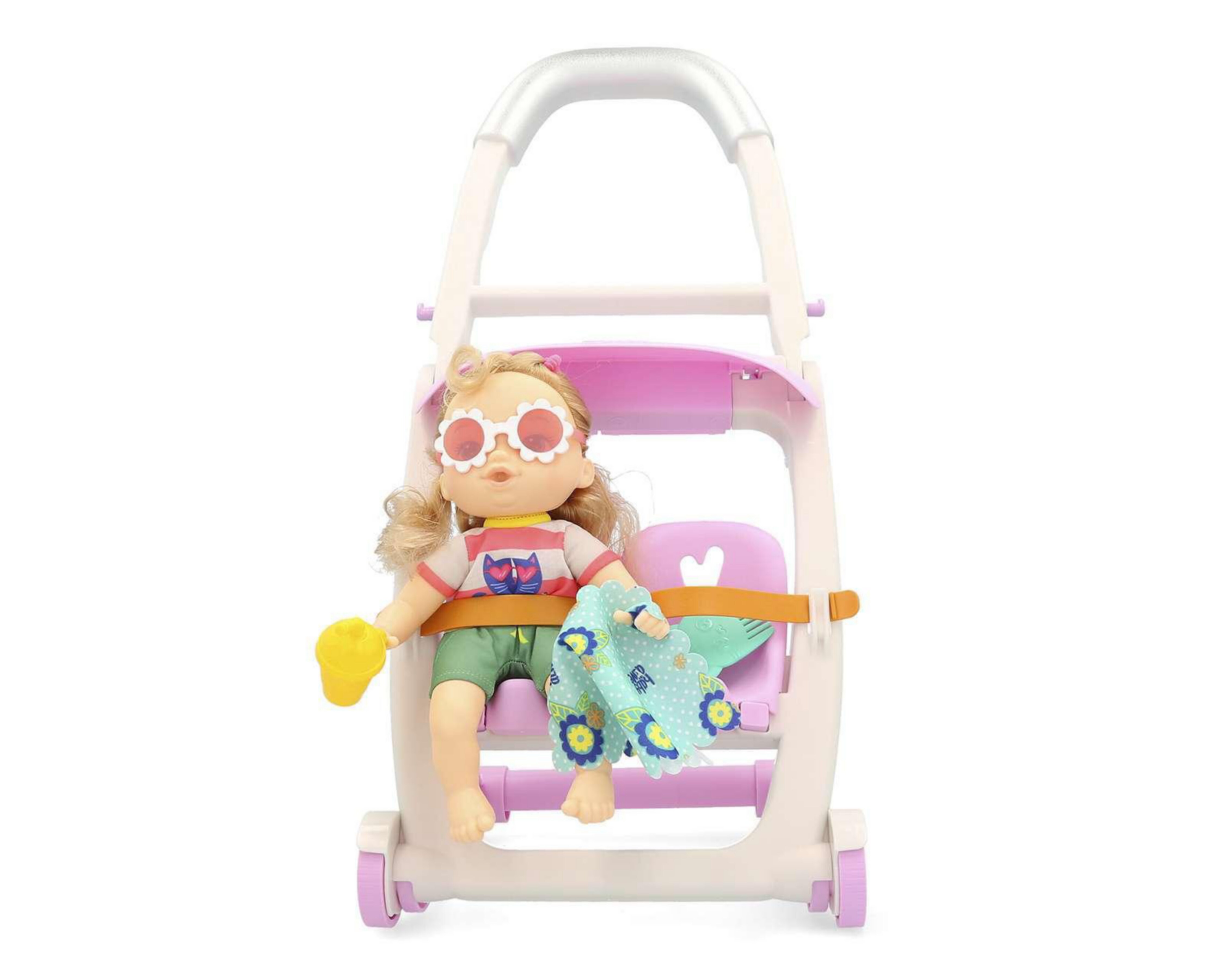 muñeca baby alive con carreola