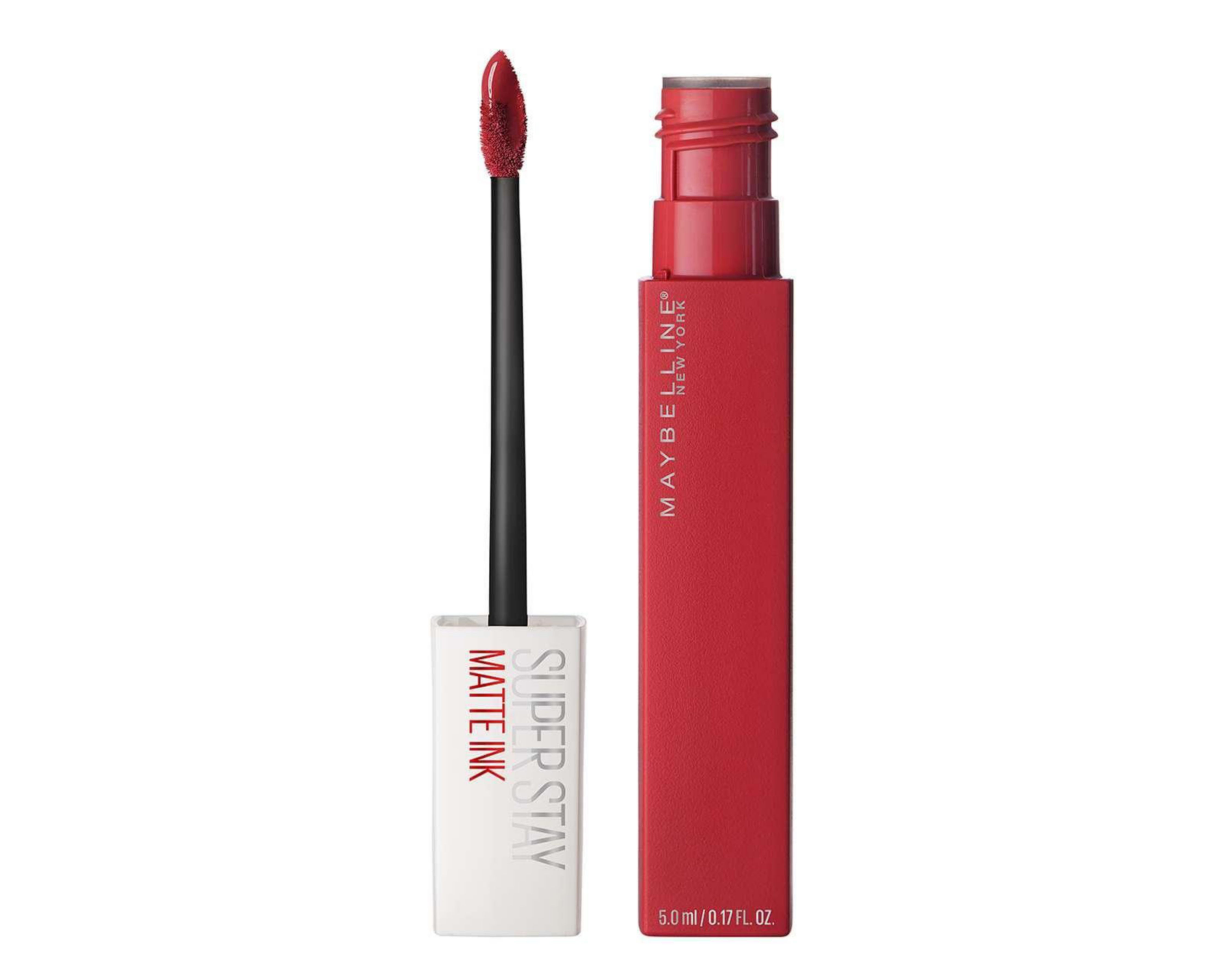 Foto 3 pulgar | Labial Líquido Maybelline SuperStay Matte Ink tono Pionner Rojo