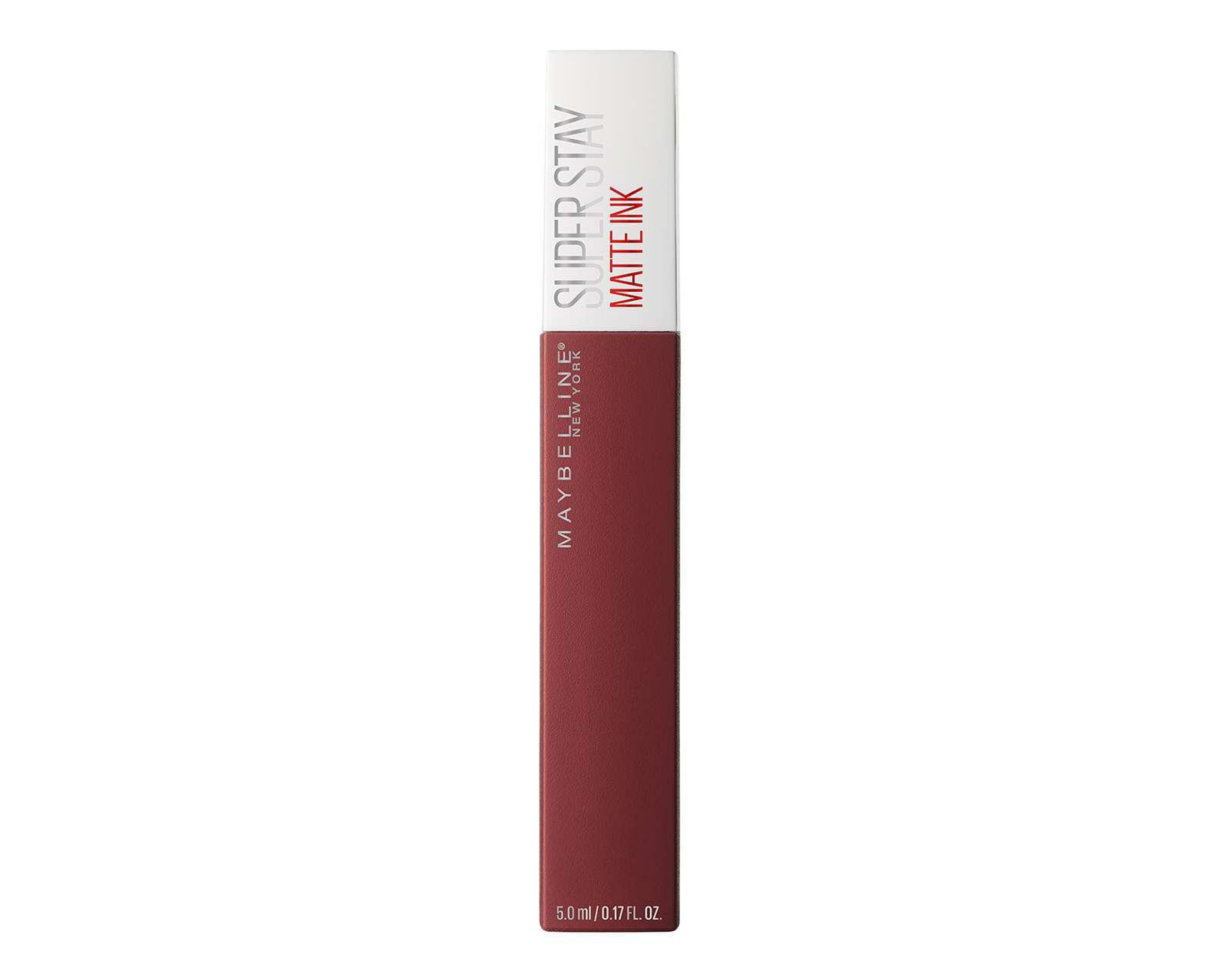 Labial Líquido Maybelline SuperStay Matte Ink tono 50 Voyaguer Vino