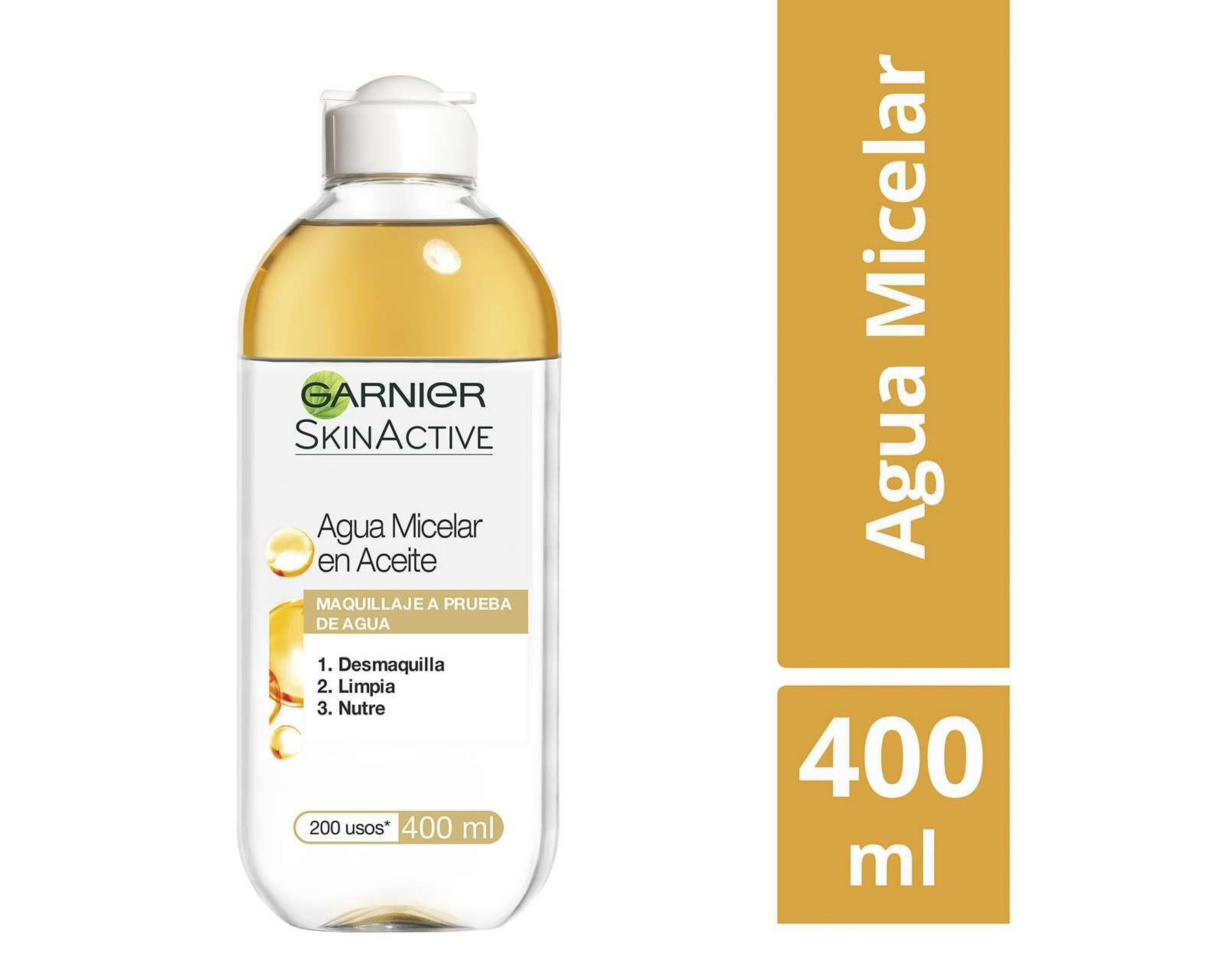 Foto 3 | Agua Micelar en Aceite marca Garnier Skin Active