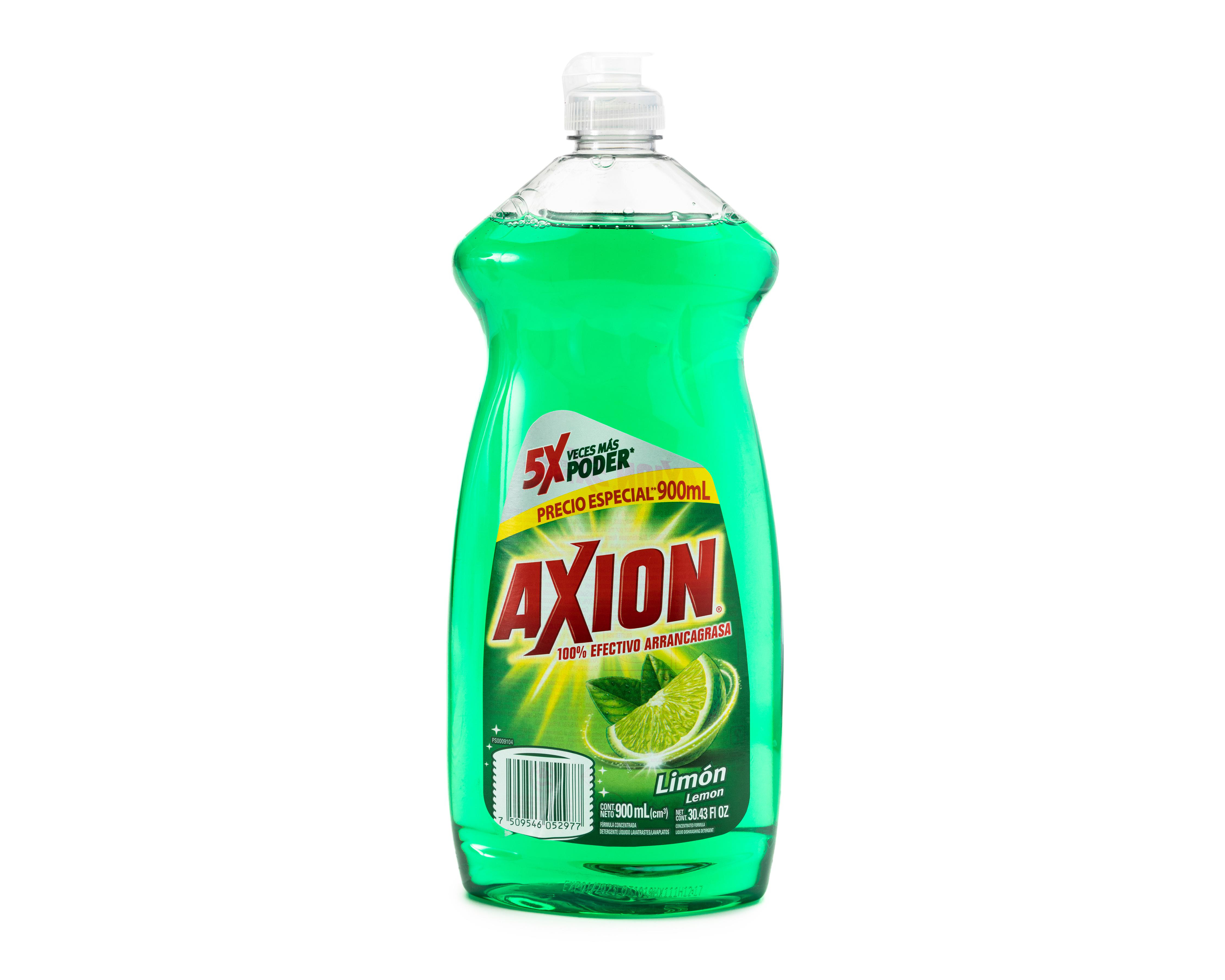 Foto 2 pulgar | Detergente Líquido Axion 900 ml