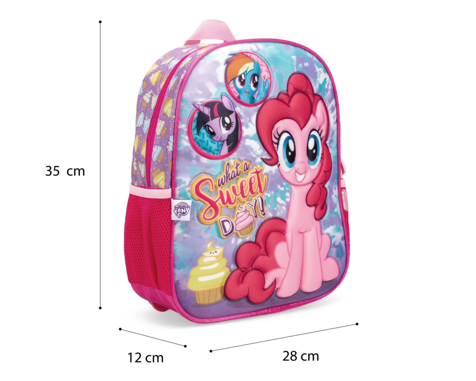 Foto 8 pulgar | Mochila My Little Pony Rosa