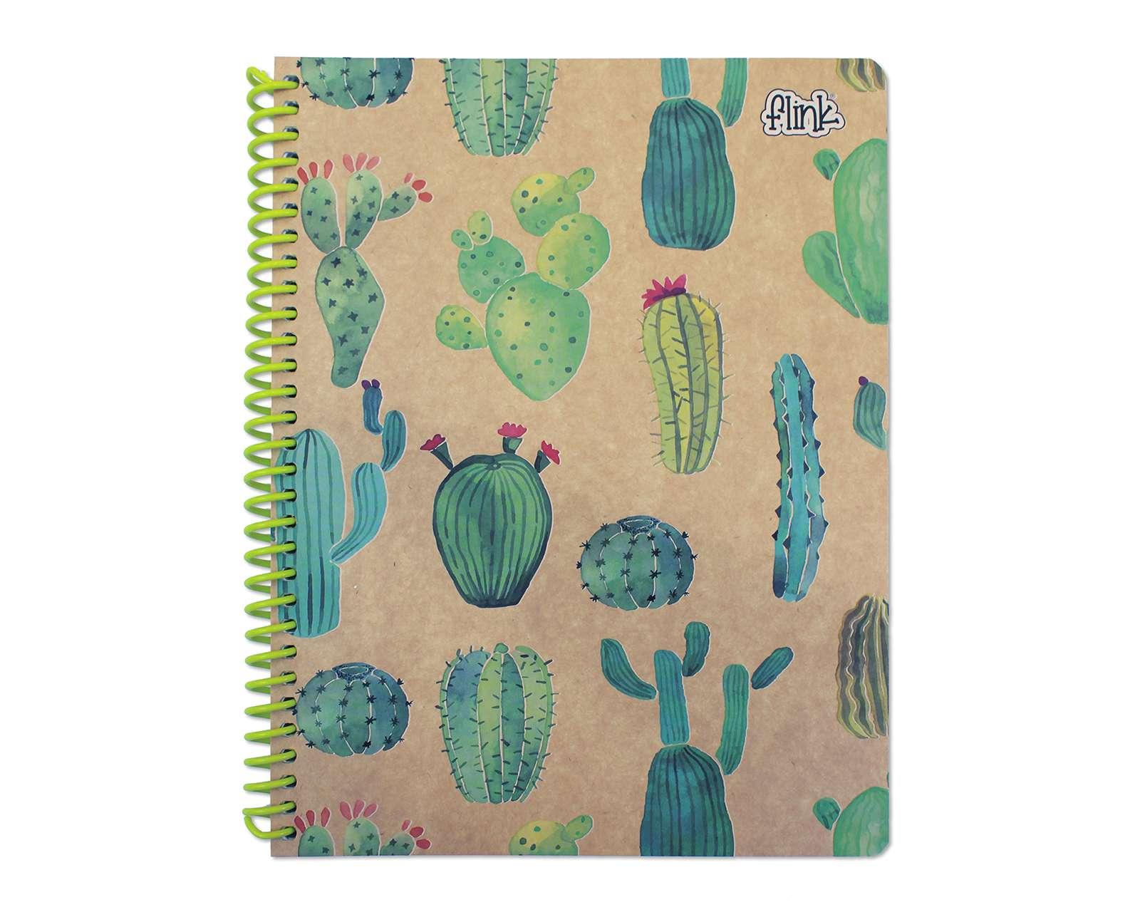 Foto 3 pulgar | Cuaderno a Rayas Flink 80 Hojas