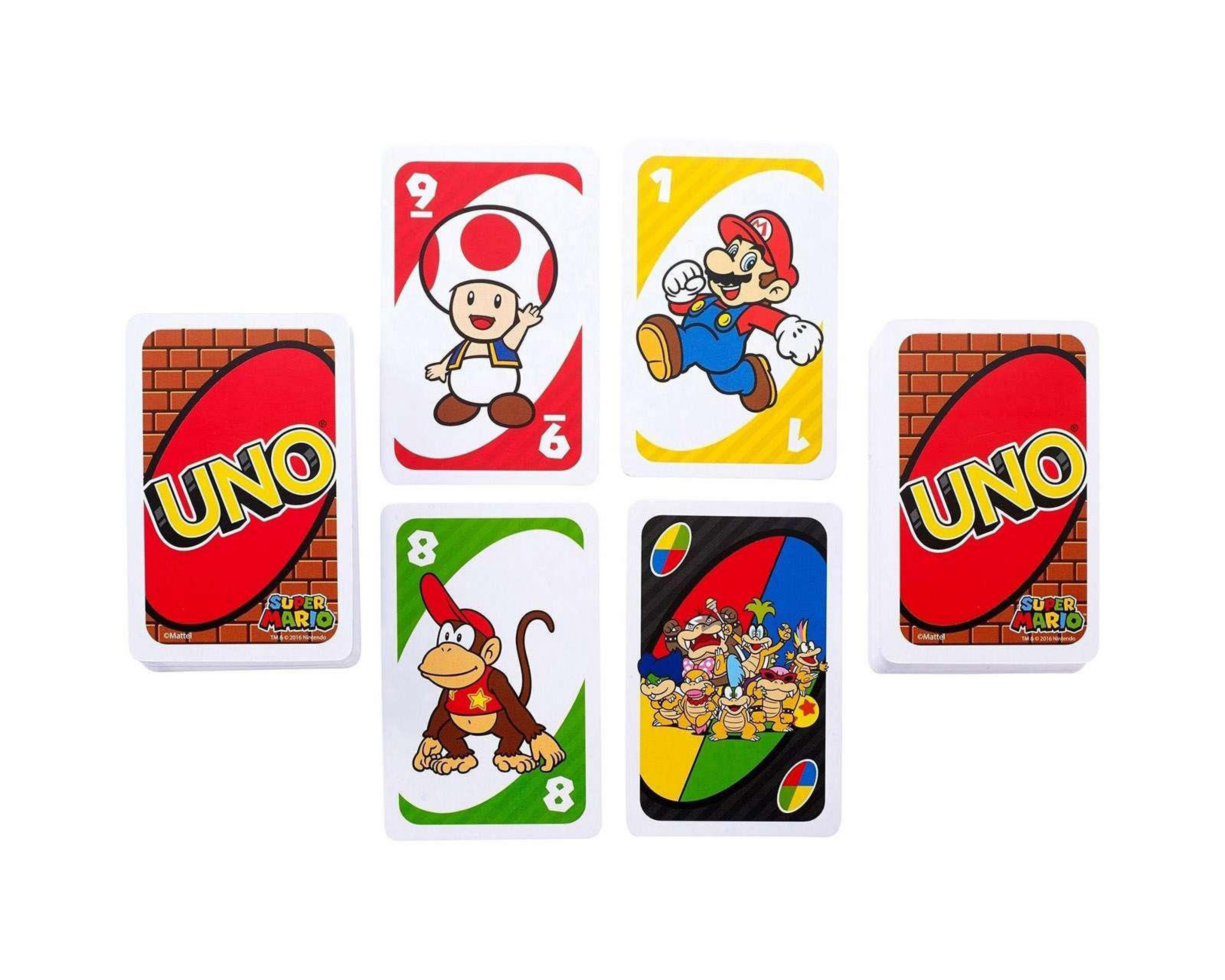 Foto 6 pulgar | Juego de Mesa UNO Súper Mario