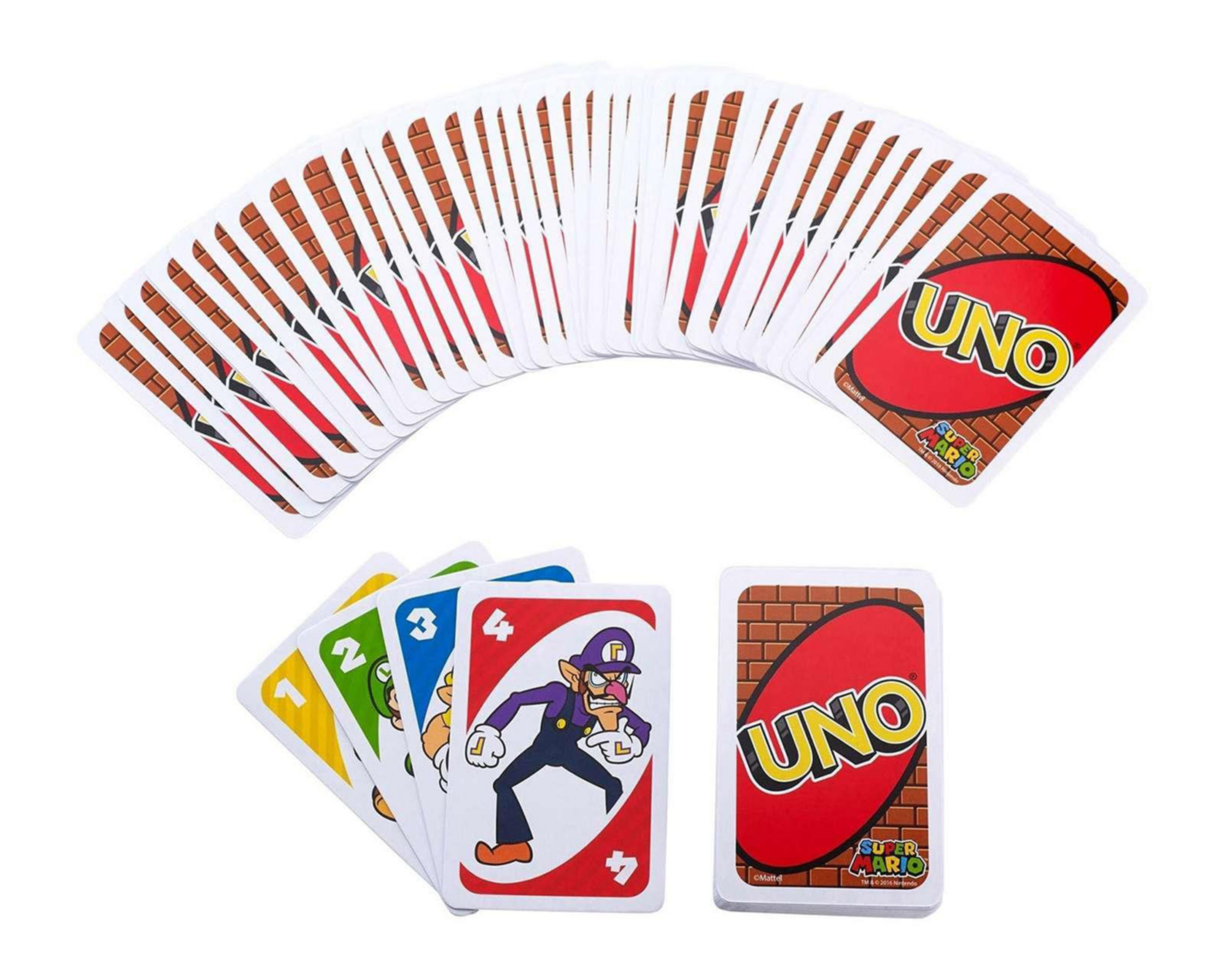 Foto 7 pulgar | Juego de Mesa UNO Súper Mario