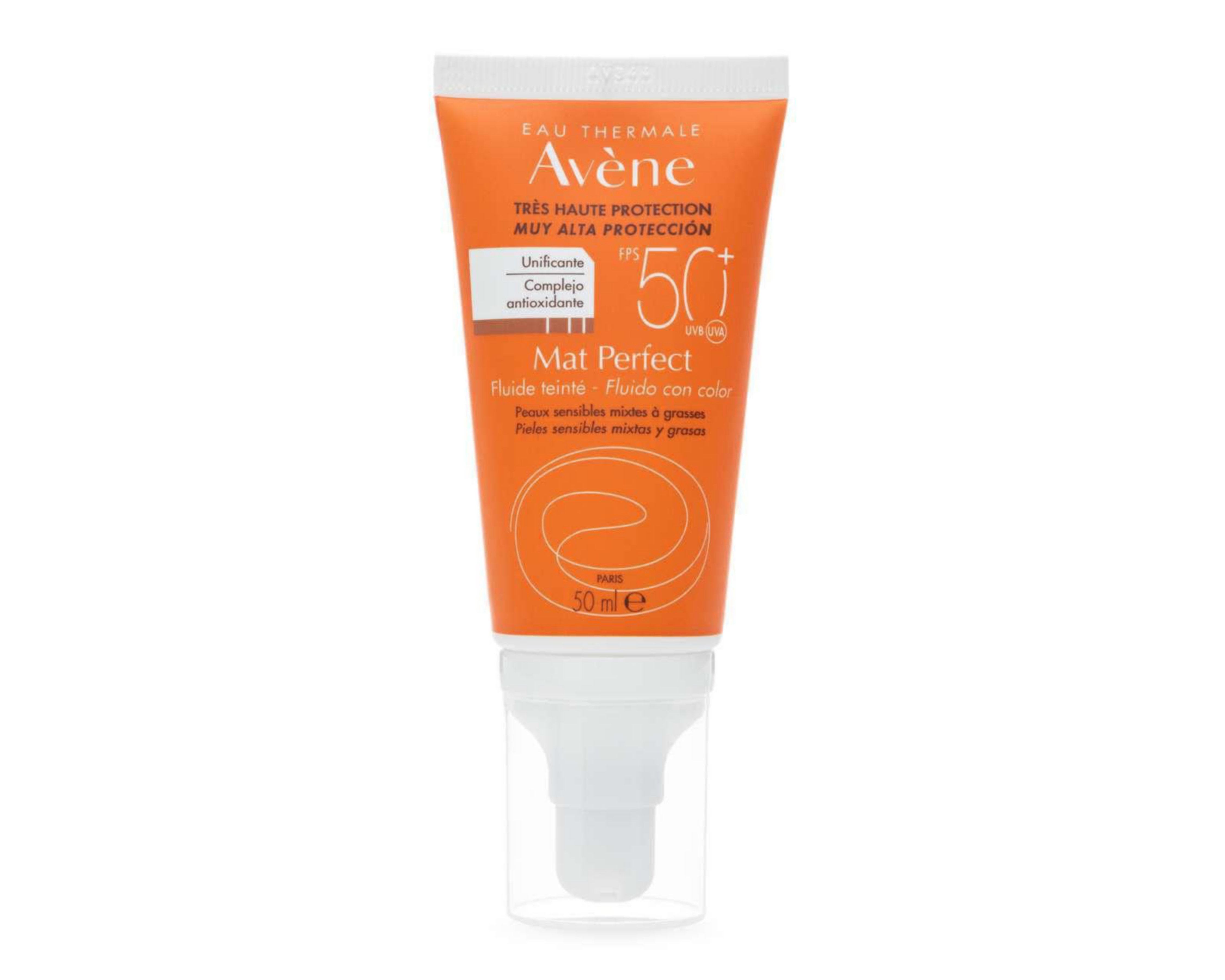 Foto 2 pulgar | Protector Solar Avene con Color FPS 50 50 ml
