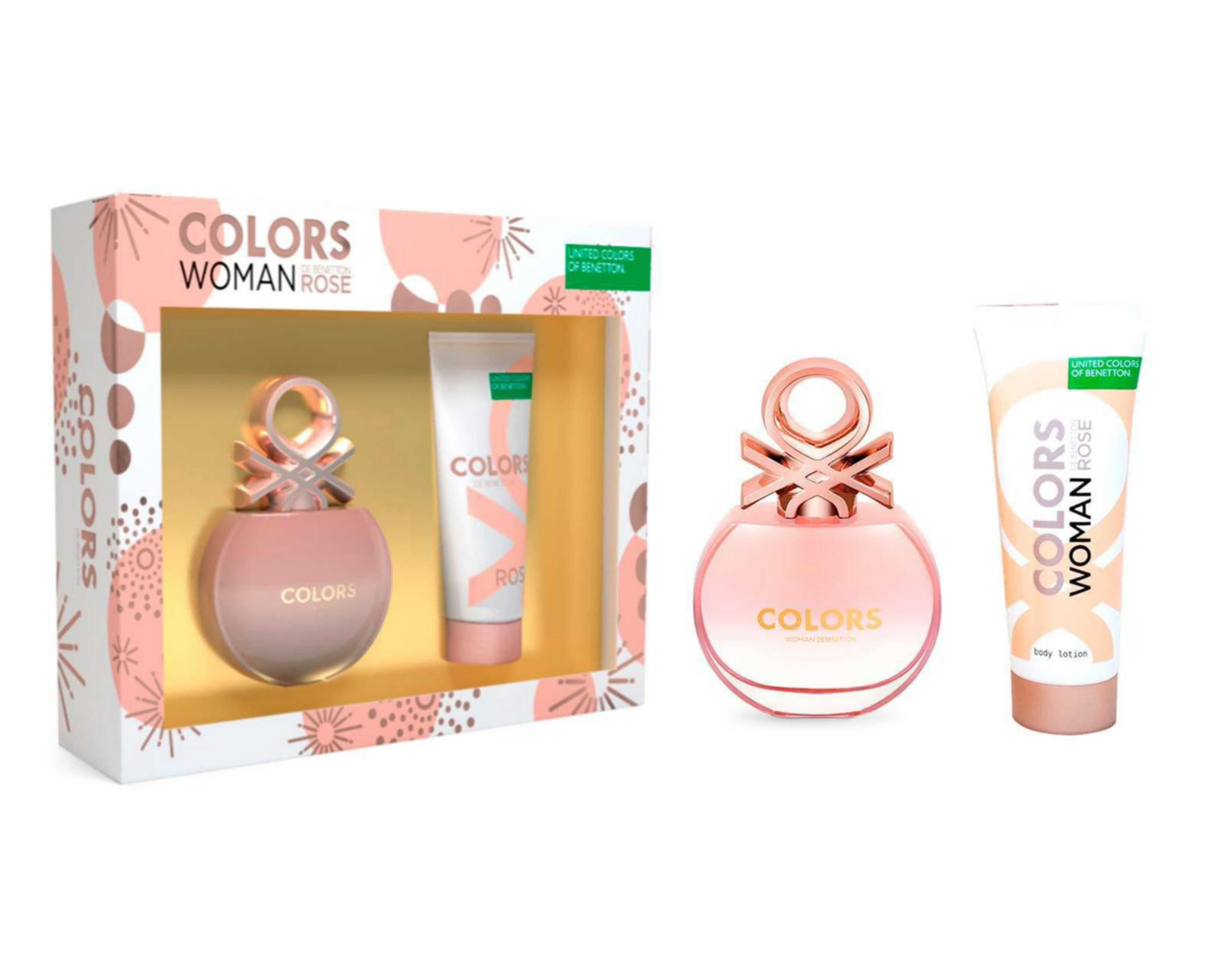 Estuche para Mujer Benetton Colors Rosé 2 Piezas $699