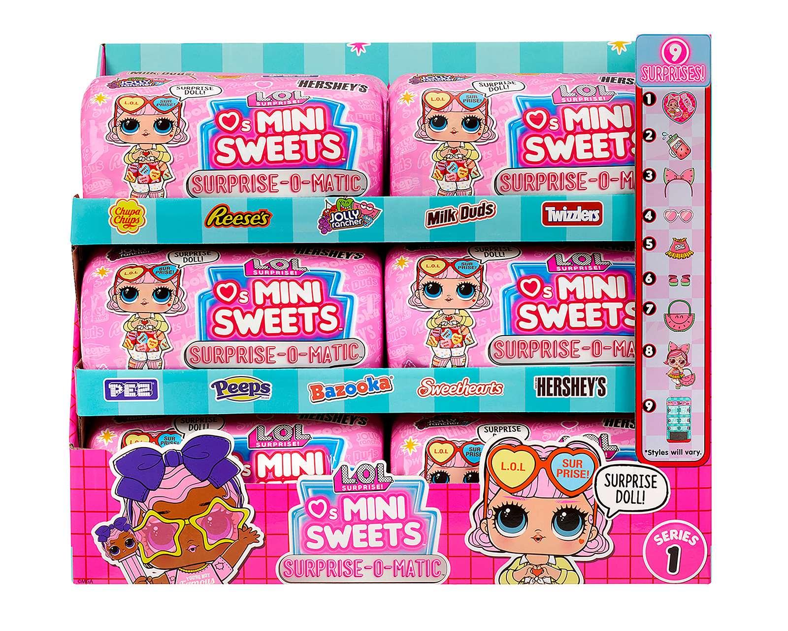 Foto 6 pulgar | Muñeca LOL Surprise! Loves Mini Sweets Surprise-O-Matic 1 Set al Azar