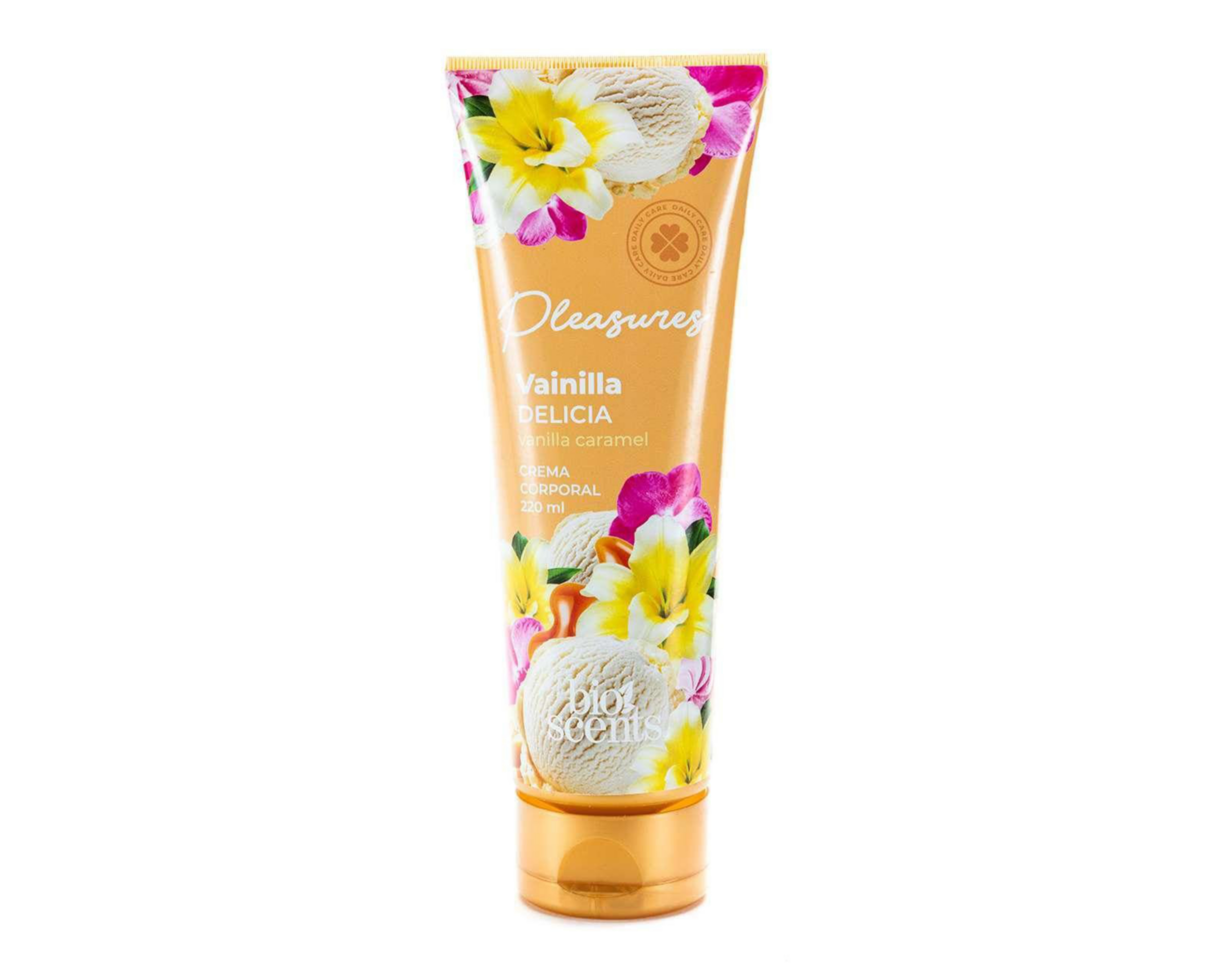 Crema Corporal Bioscents Pleasures Vainilla Delicia