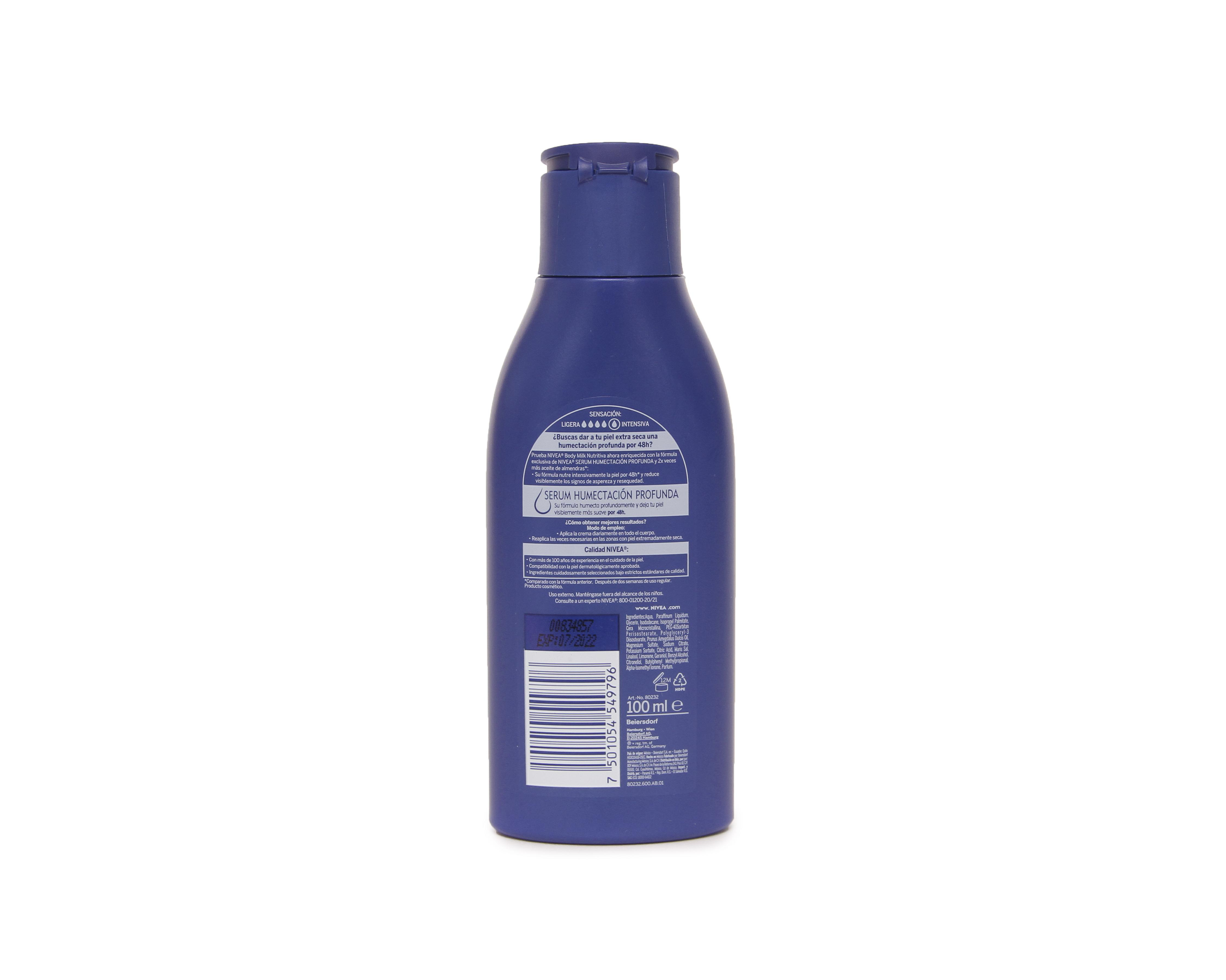 Foto 2 | Crema Corporal Nivea Milk Nutritiva