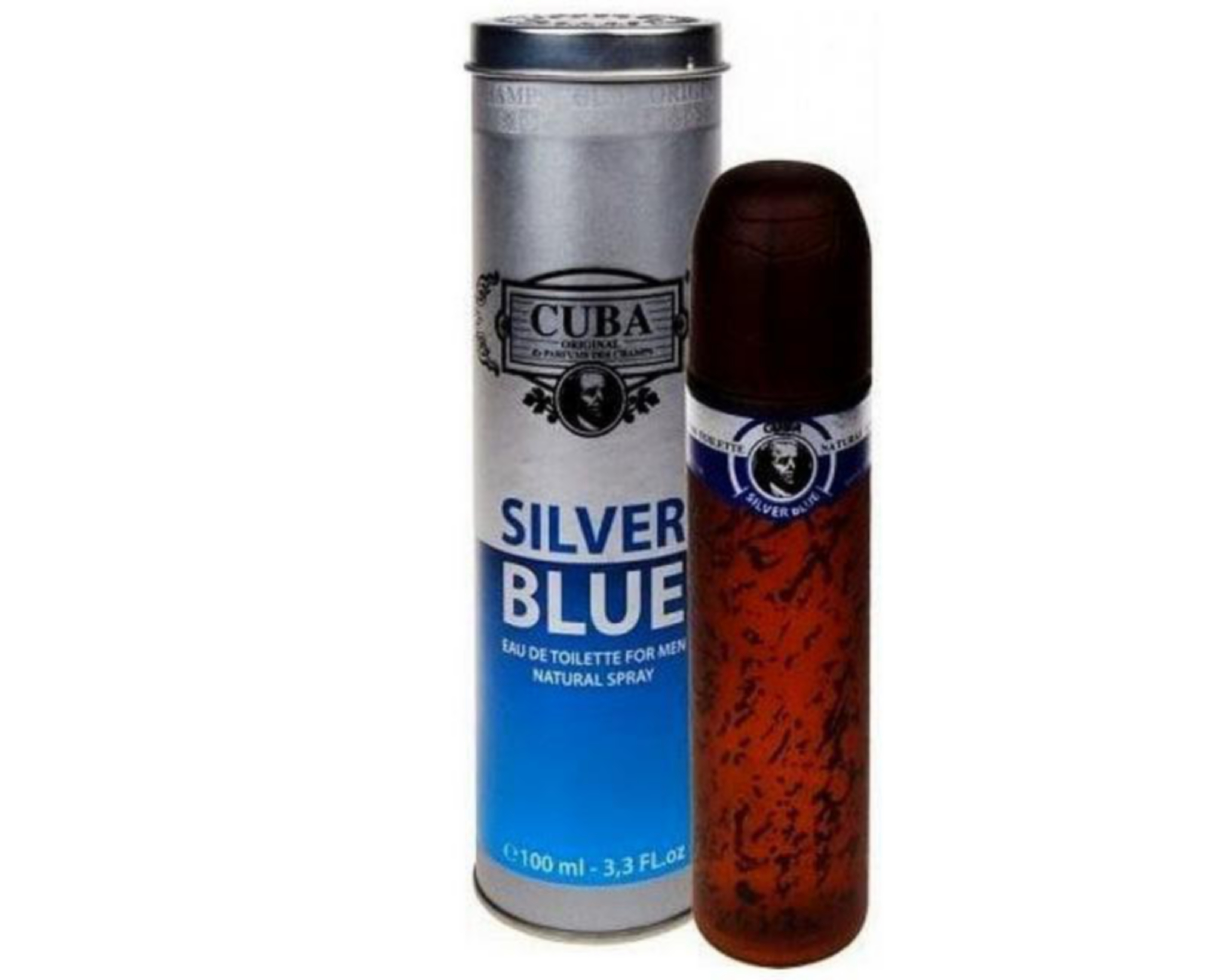 Perfume Cuba Silver Blue Eau de Toilette 100 ml