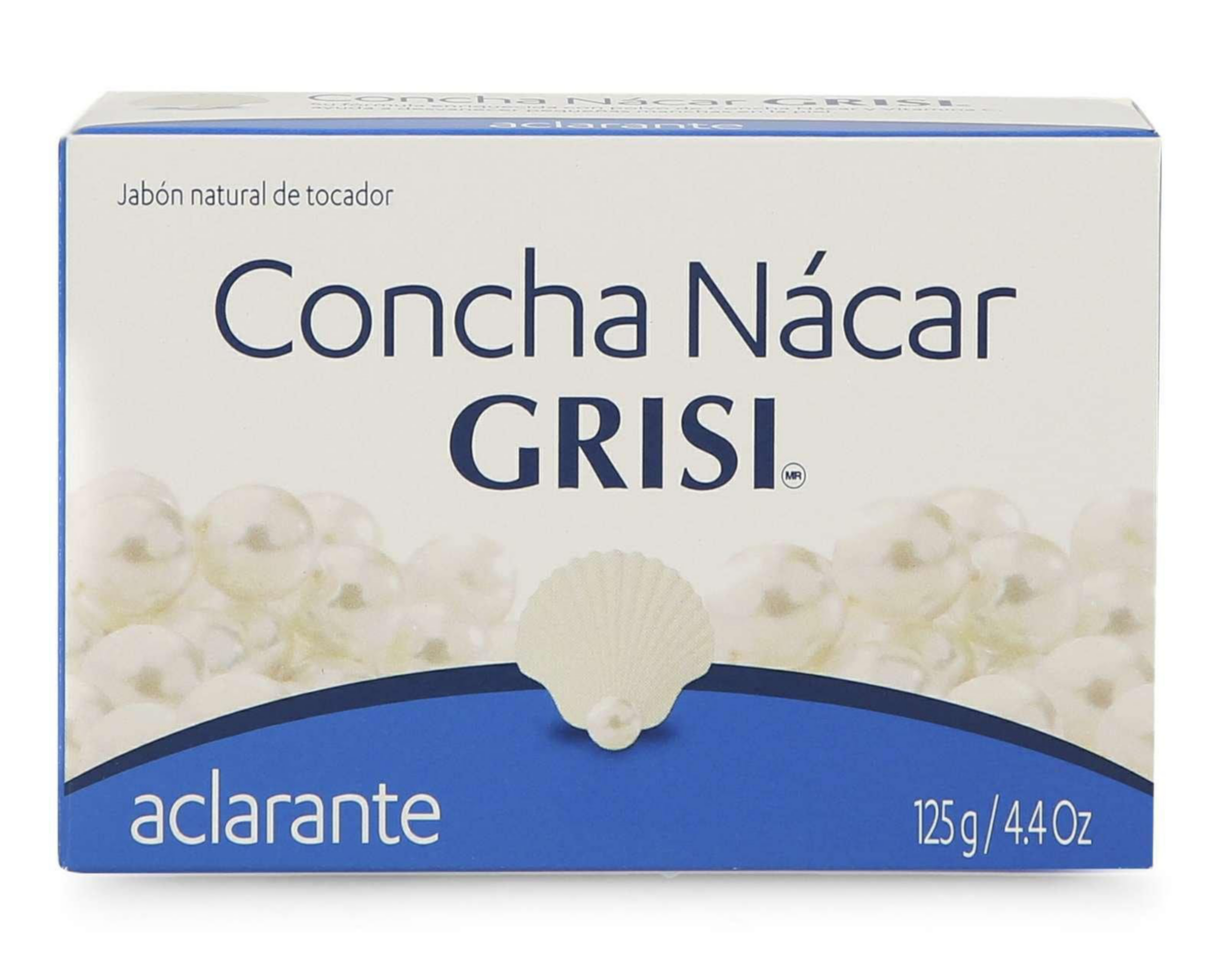 Foto 4 pulgar | Jabones Grisi Concha Nácar Aclarante