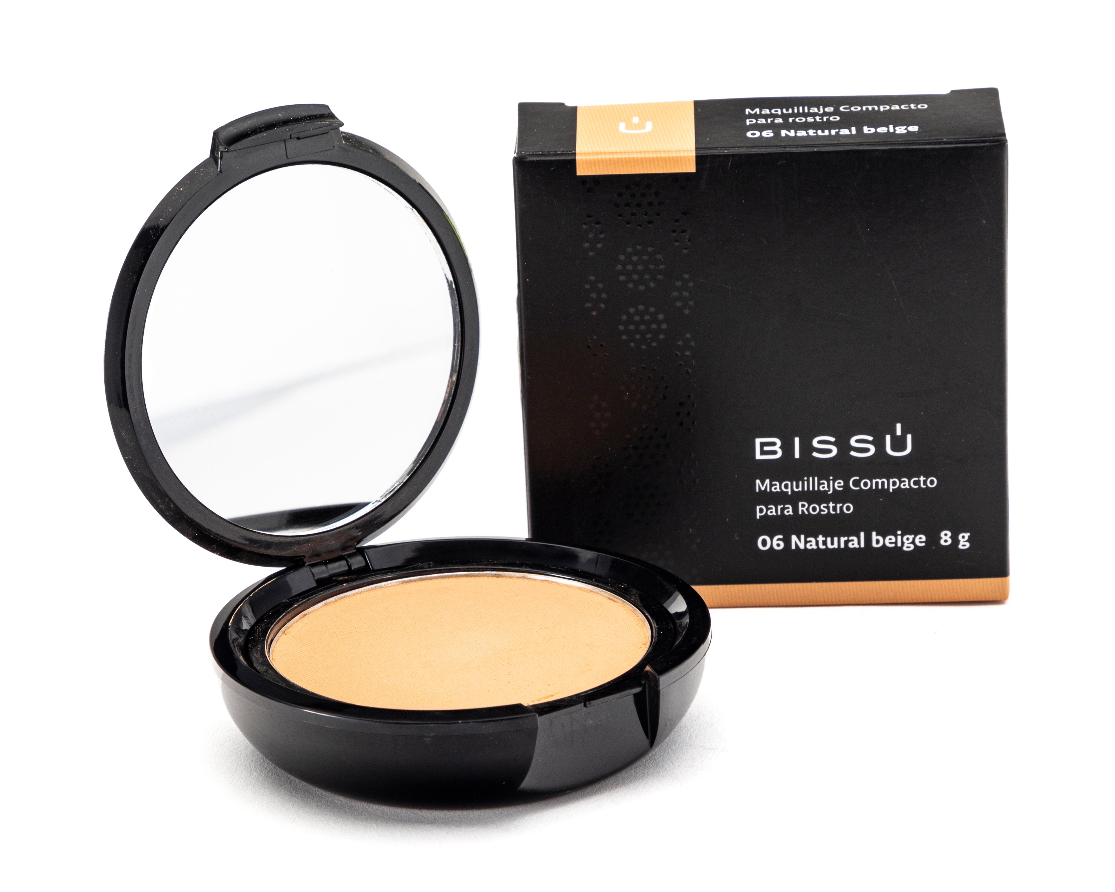 Polvo Compacto Bissú Natural Beige 8 g