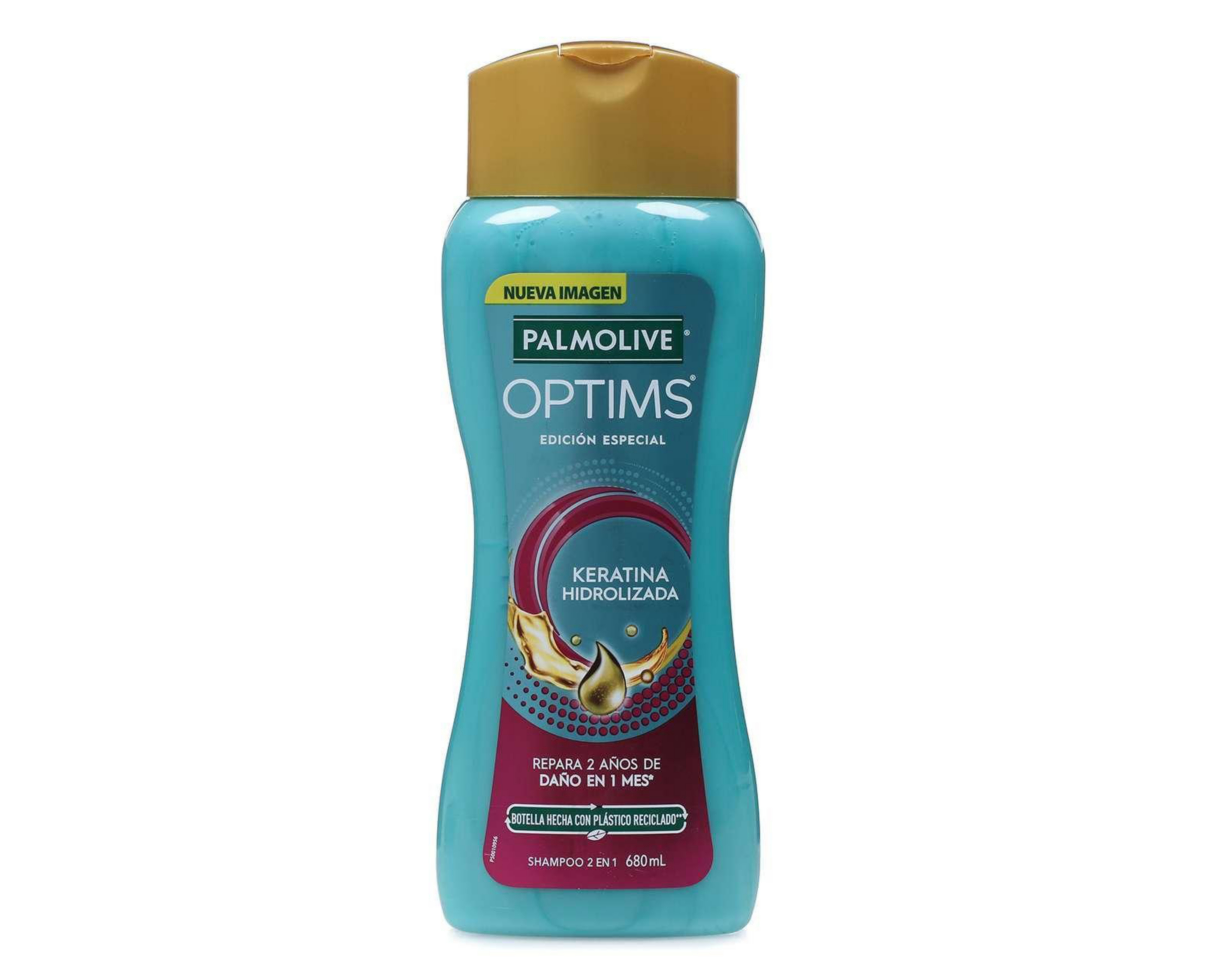 Foto 2 pulgar | Shampoo Palmolive Optims Keratina Hidrolizada 680 ml
