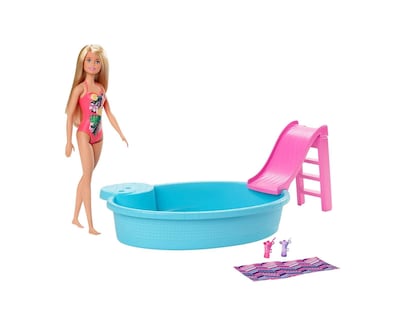 Foto 2 | Muñeca Barbie Piscina Glam
