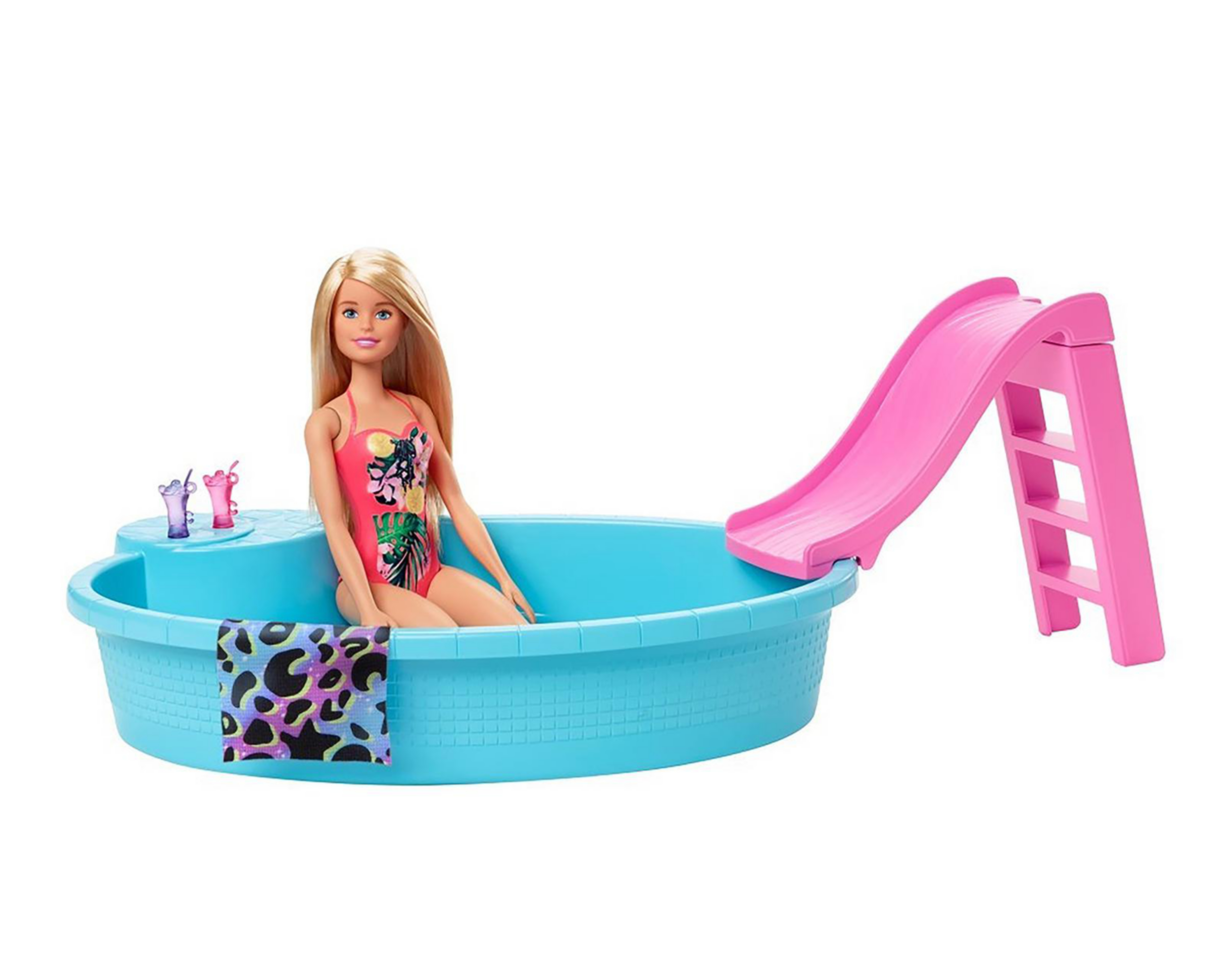 Foto 7 pulgar | Muñeca Barbie Piscina Glam