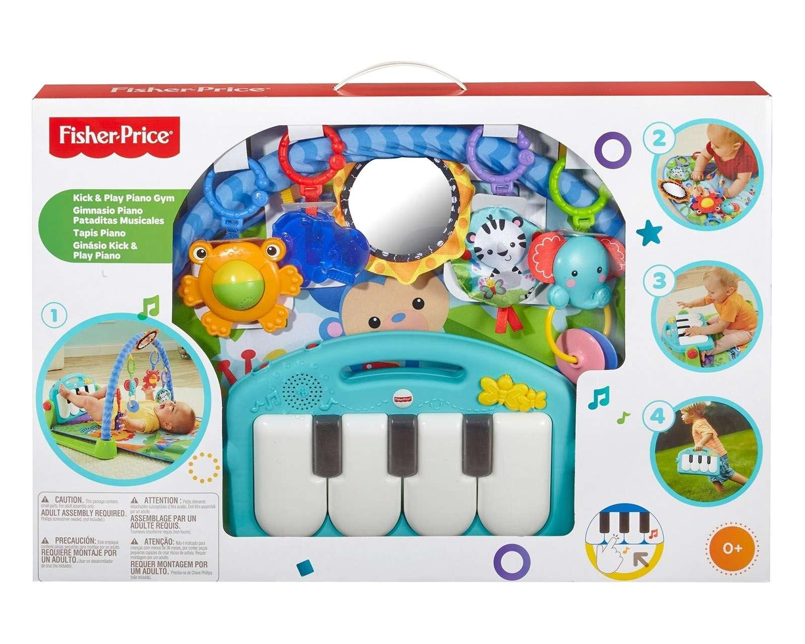 gimnasio piano pataditas fisher price coppel