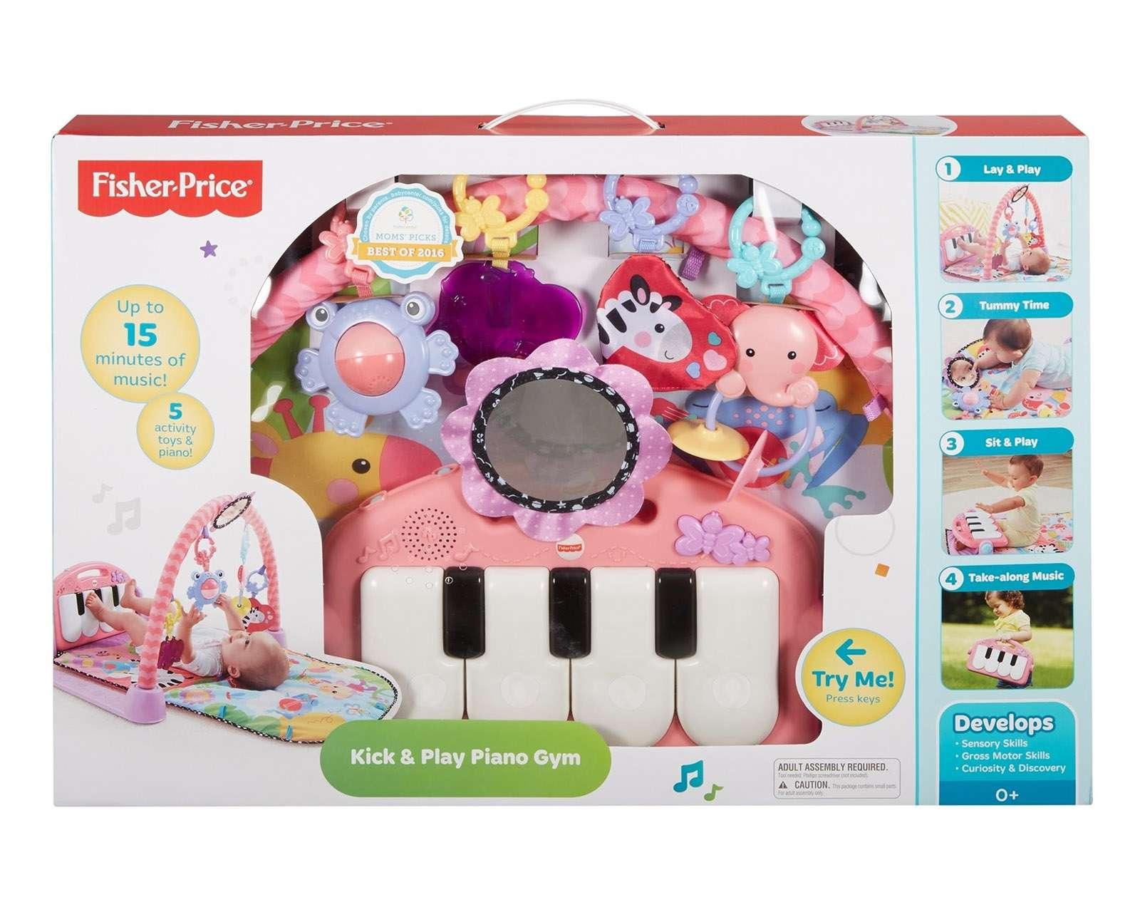 gimnasio piano pataditas fisher price coppel