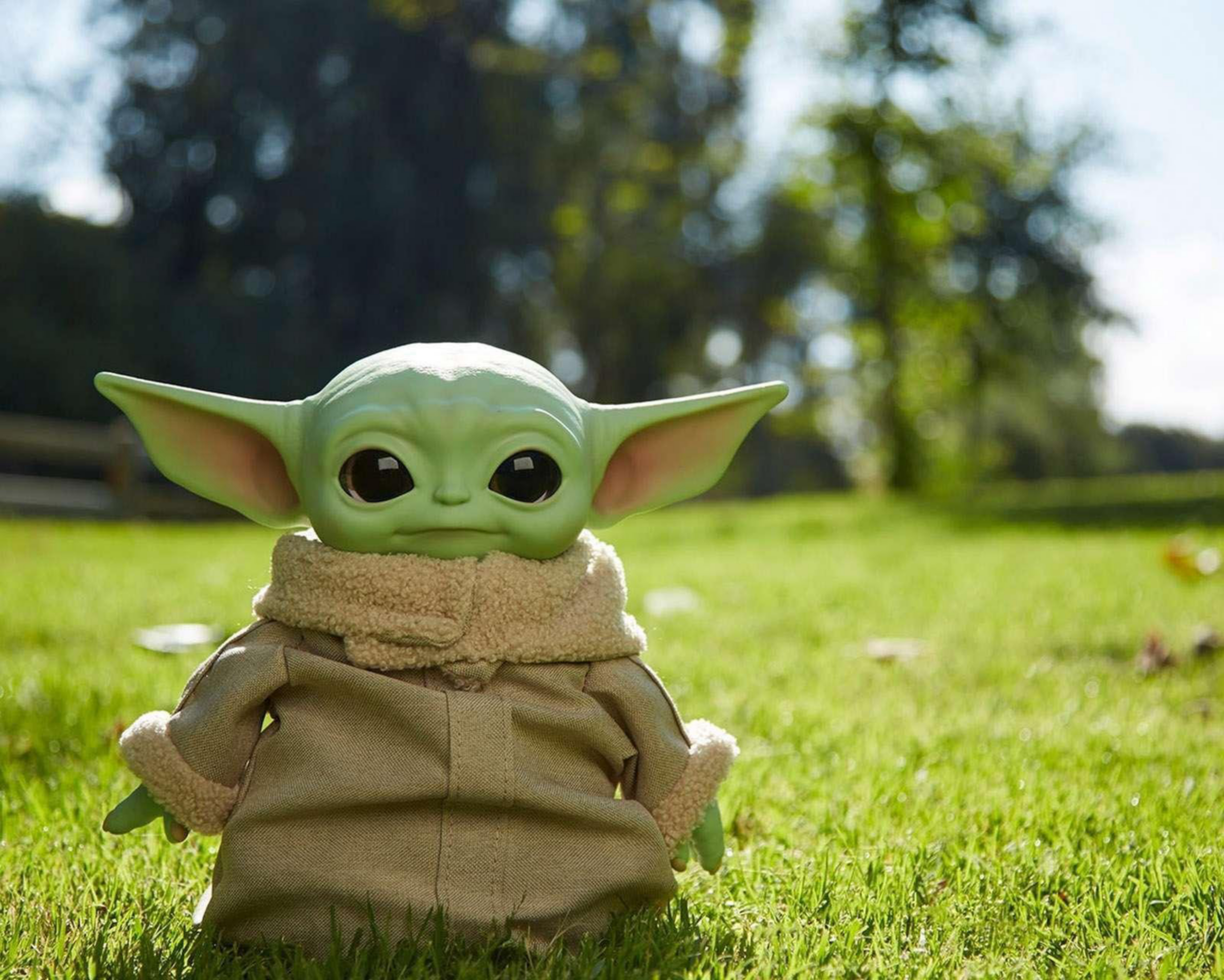 Foto 3 pulgar | Peluche Mattel  Baby Yoda Star Wars
