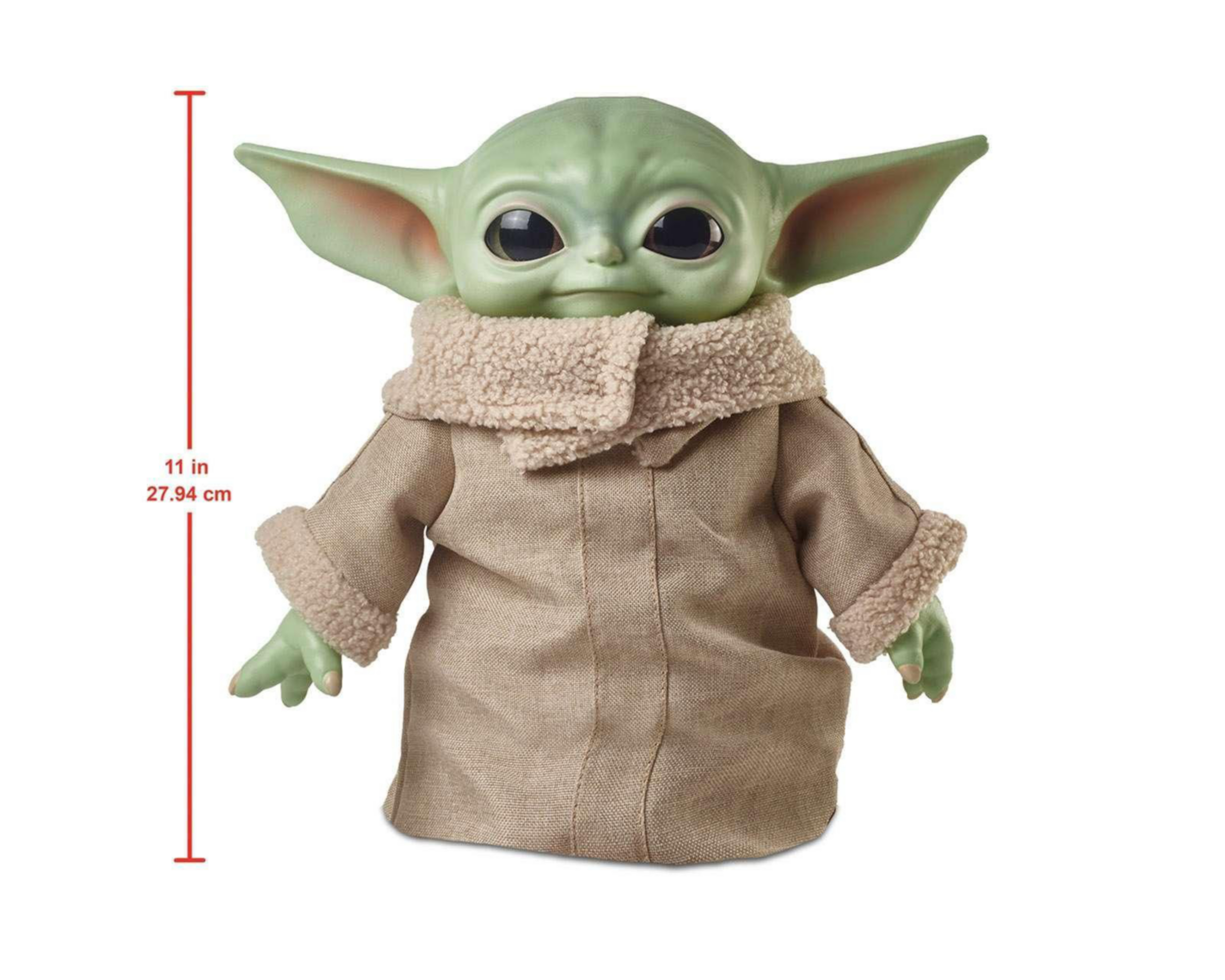 Foto 6 pulgar | Peluche Mattel  Baby Yoda Star Wars
