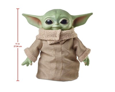 Foto 5 | Peluche Mattel Baby Yoda Star Wars