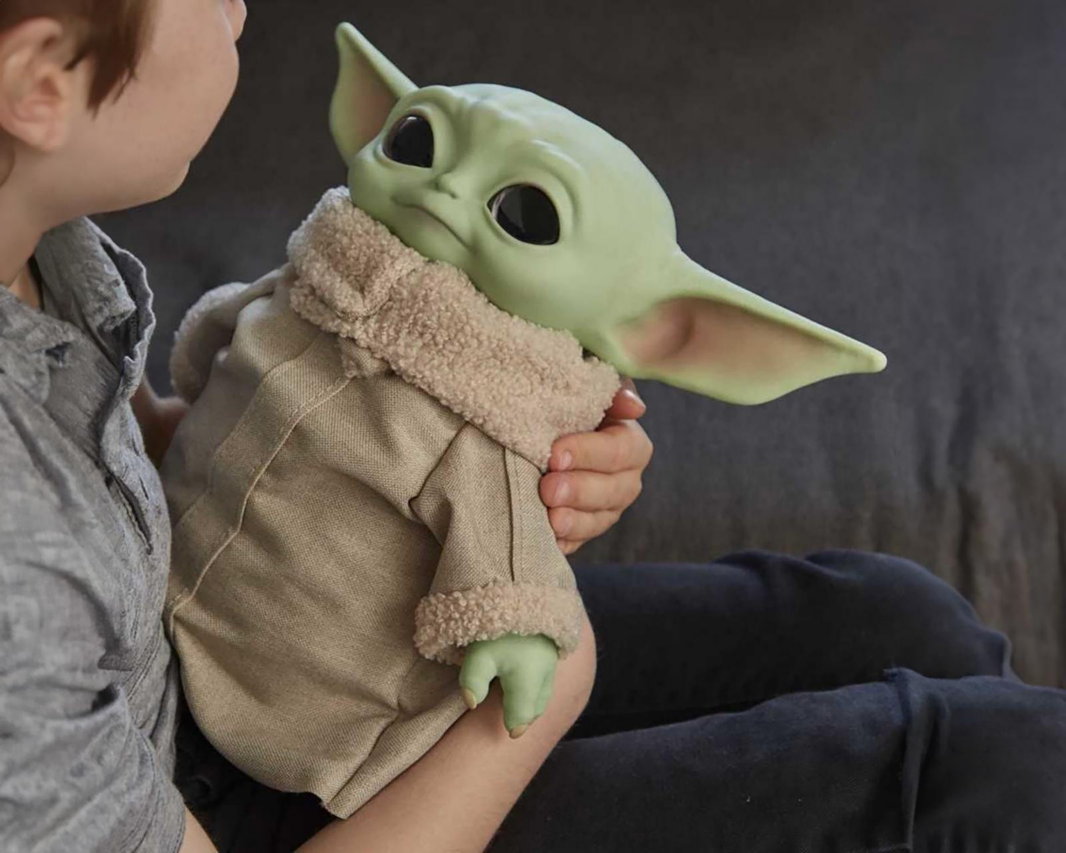 Foto 10 pulgar | Peluche Mattel  Baby Yoda Star Wars
