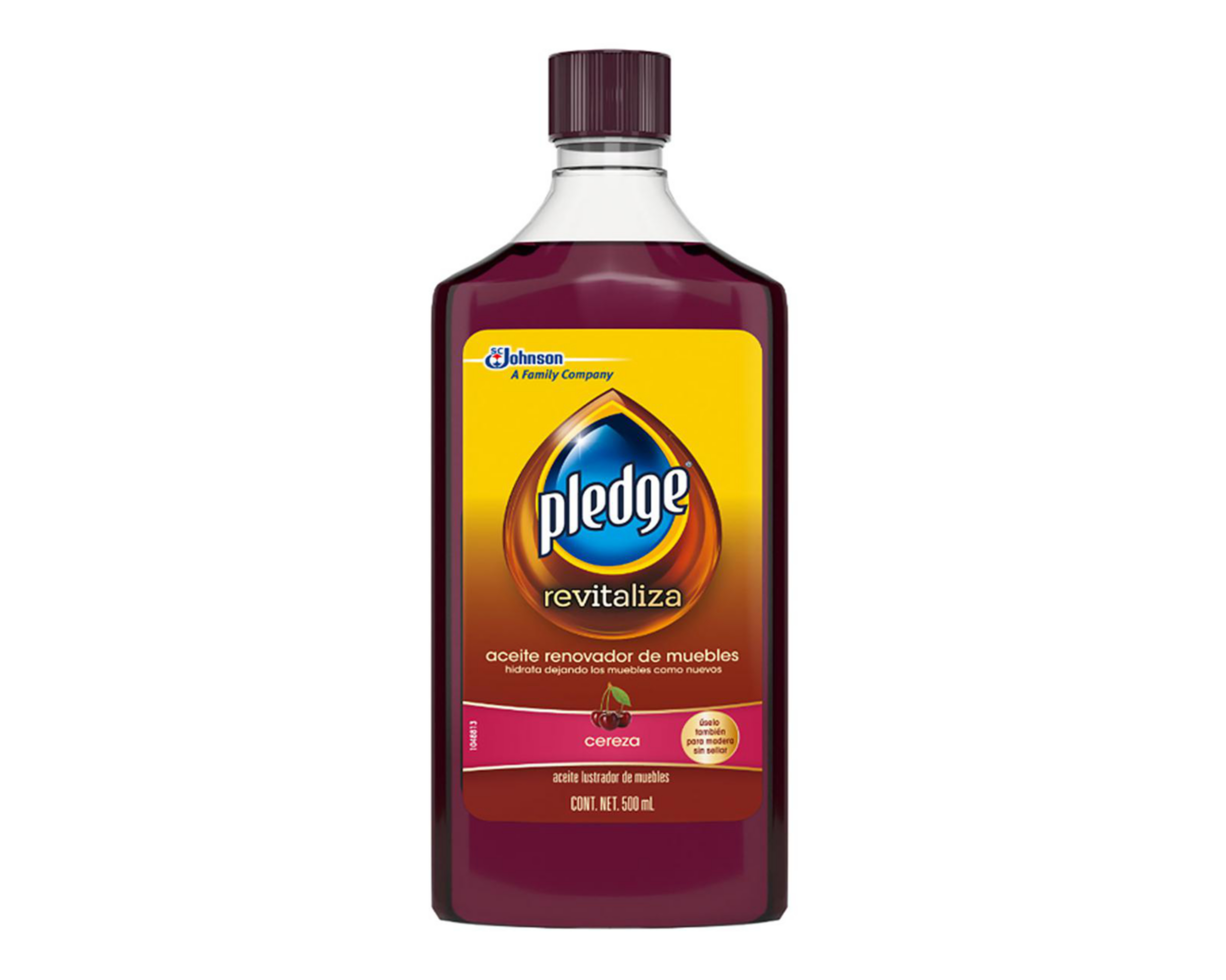 Foto 2 pulgar | Aceite Renovador Pledge Cereza 500 ml