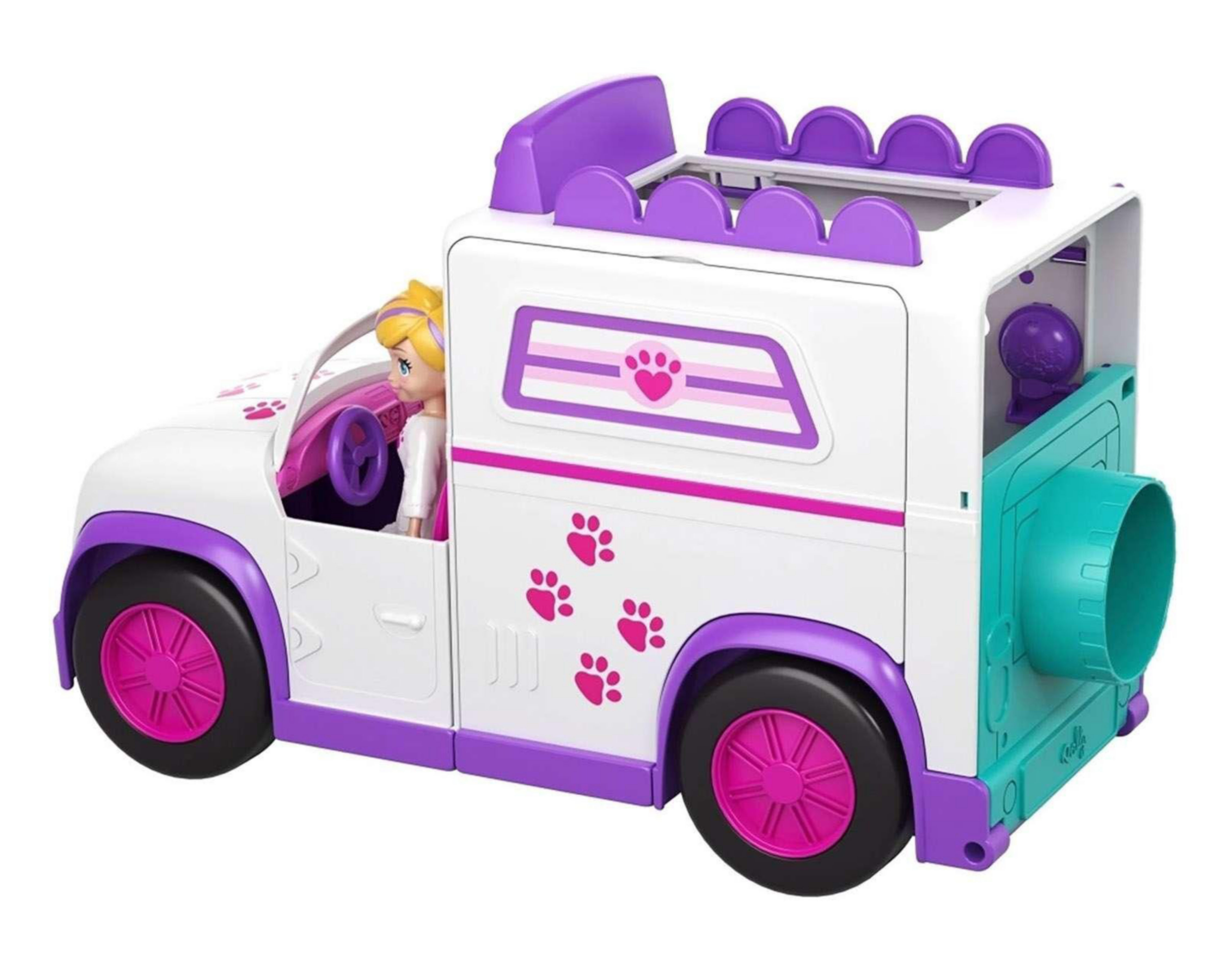 Foto 6 | Hospital Móvil de Animalitos Polly Pocket