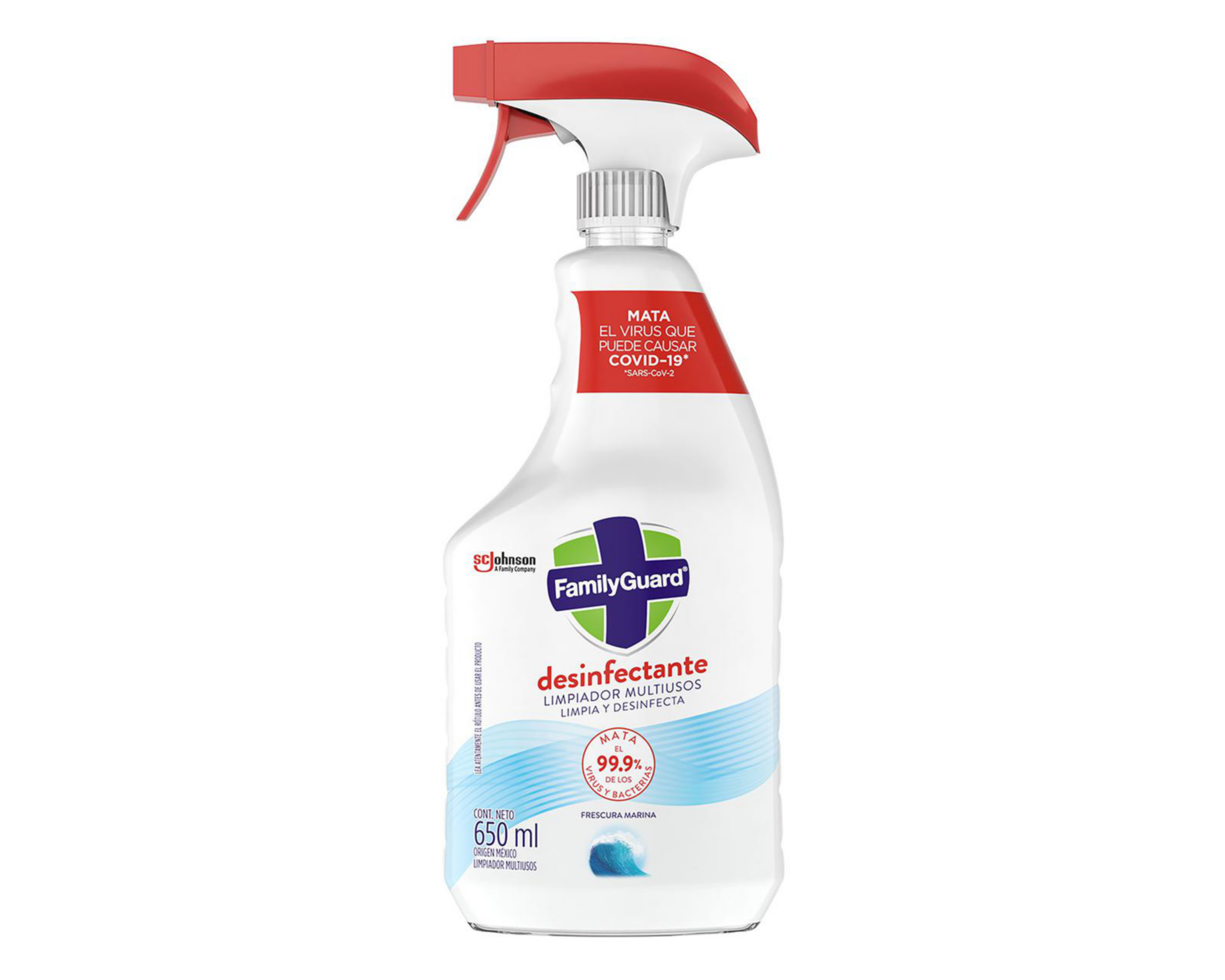 Limpiador Multiusos Desinfectante Family Guard 650 ml