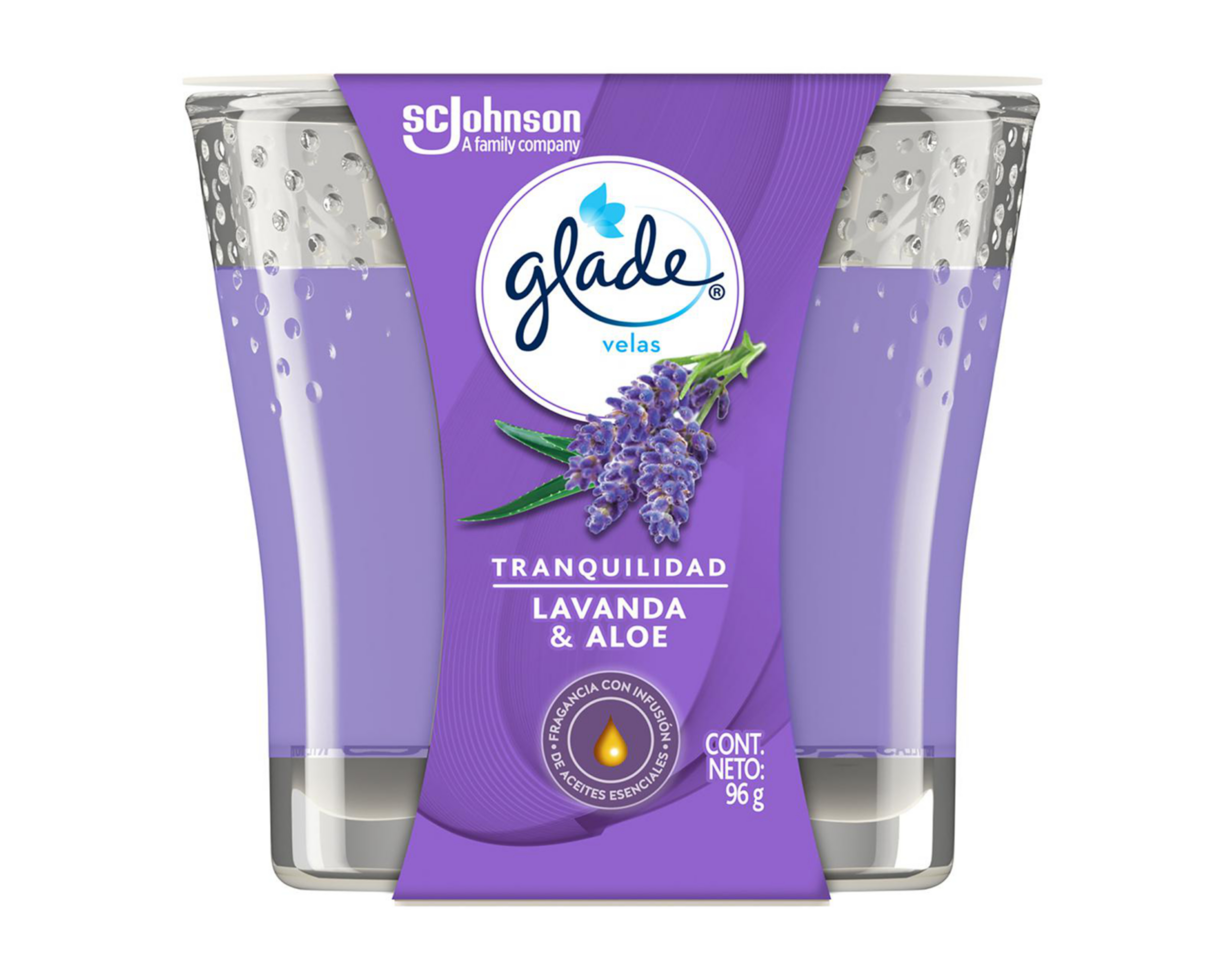 Vela Aromática Tranquilidad Glade 96 g