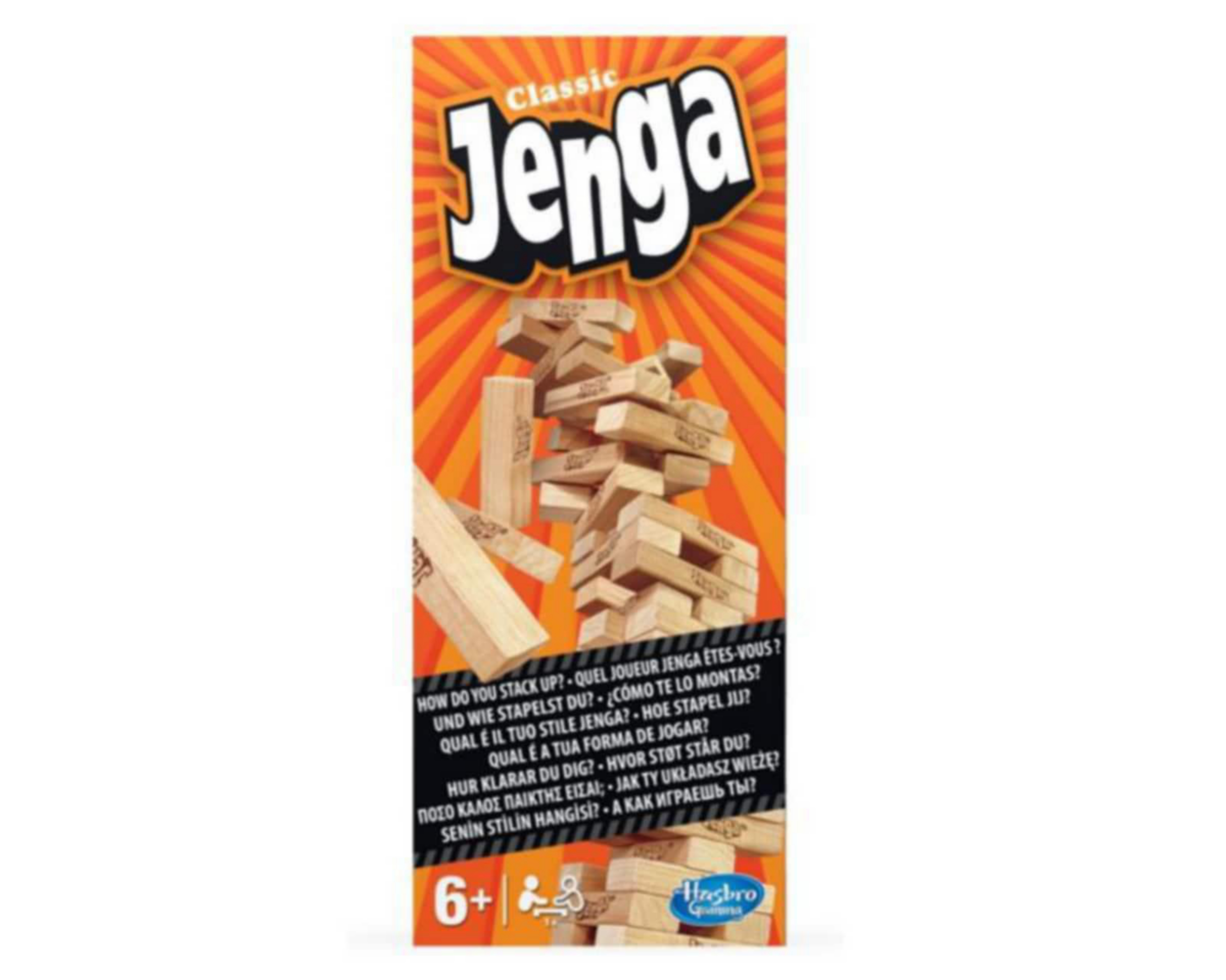 Foto 2 pulgar | Juego de Mesa Jenga Hasbro