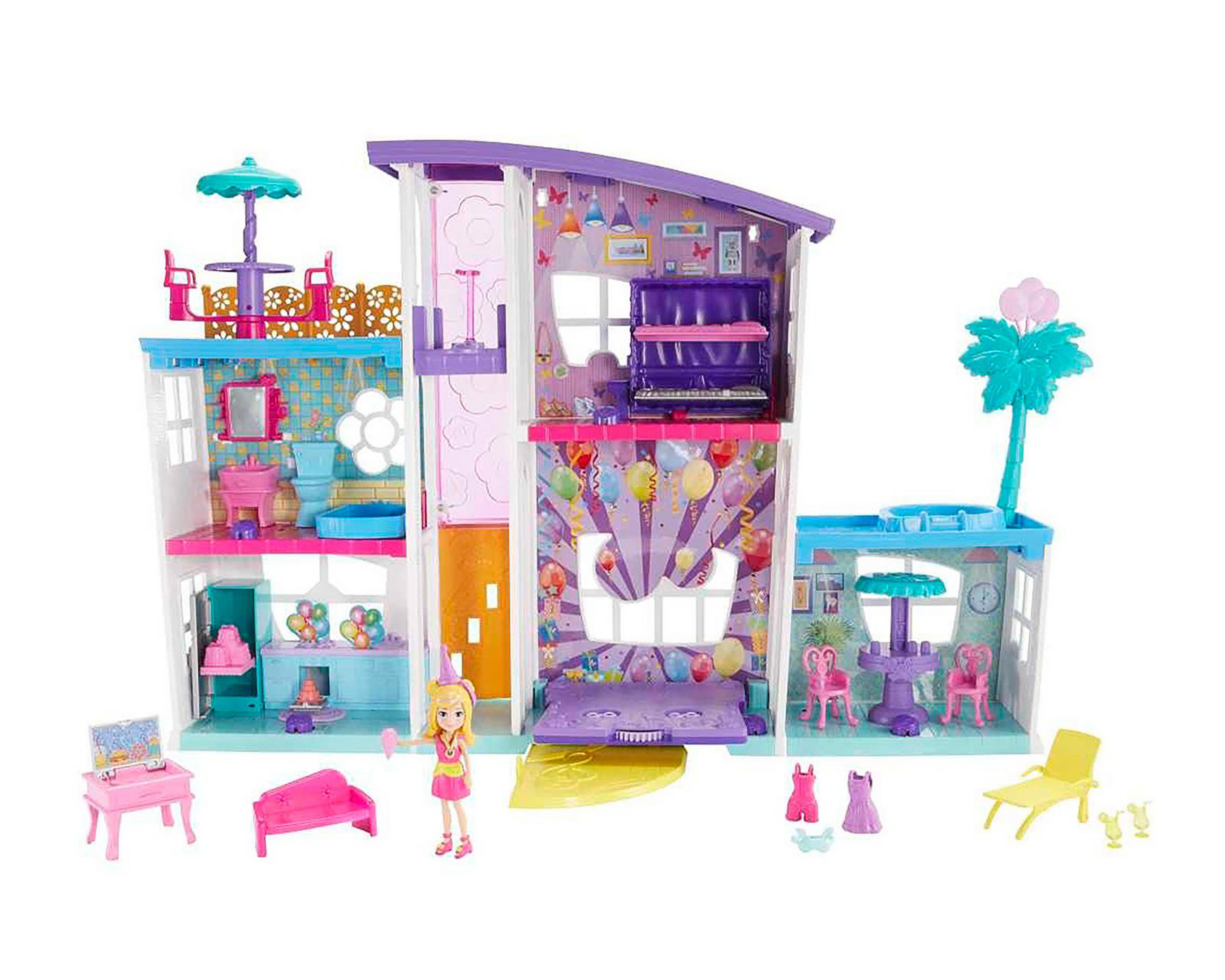 Mega Casa de Sorpresas Polly Pocket