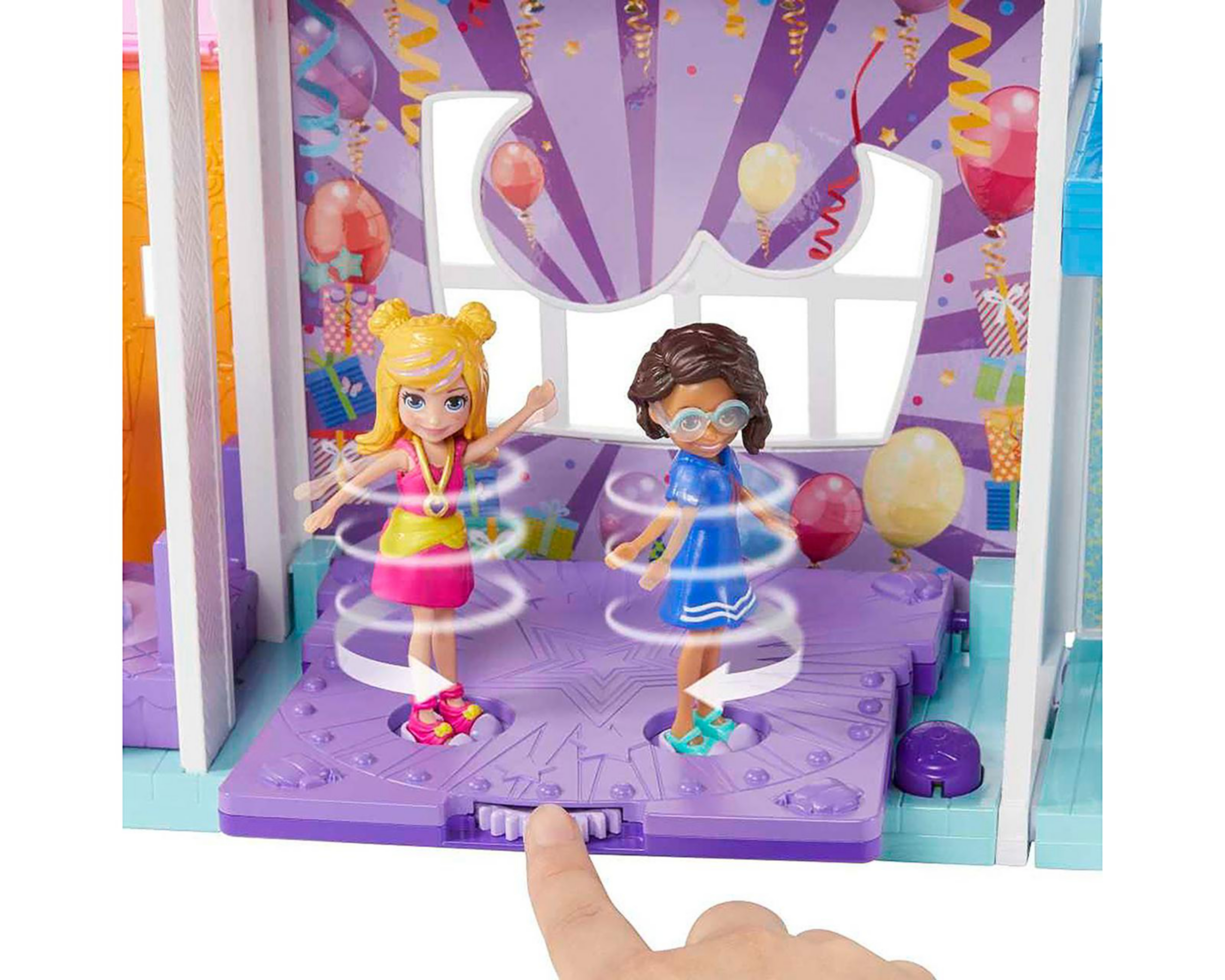 Foto 4 pulgar | Mega Casa de Sorpresas Polly Pocket