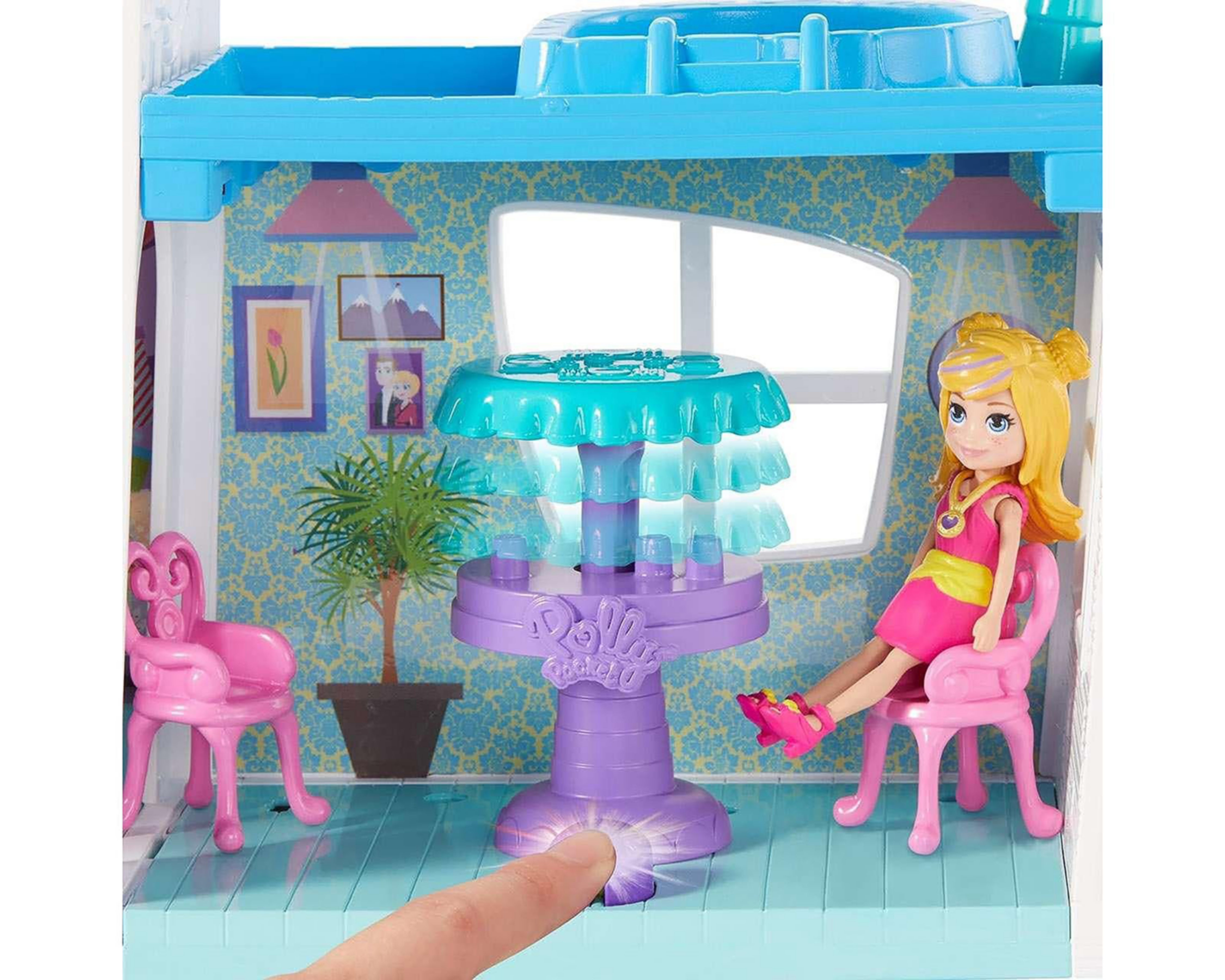 Foto 5 pulgar | Mega Casa de Sorpresas Polly Pocket