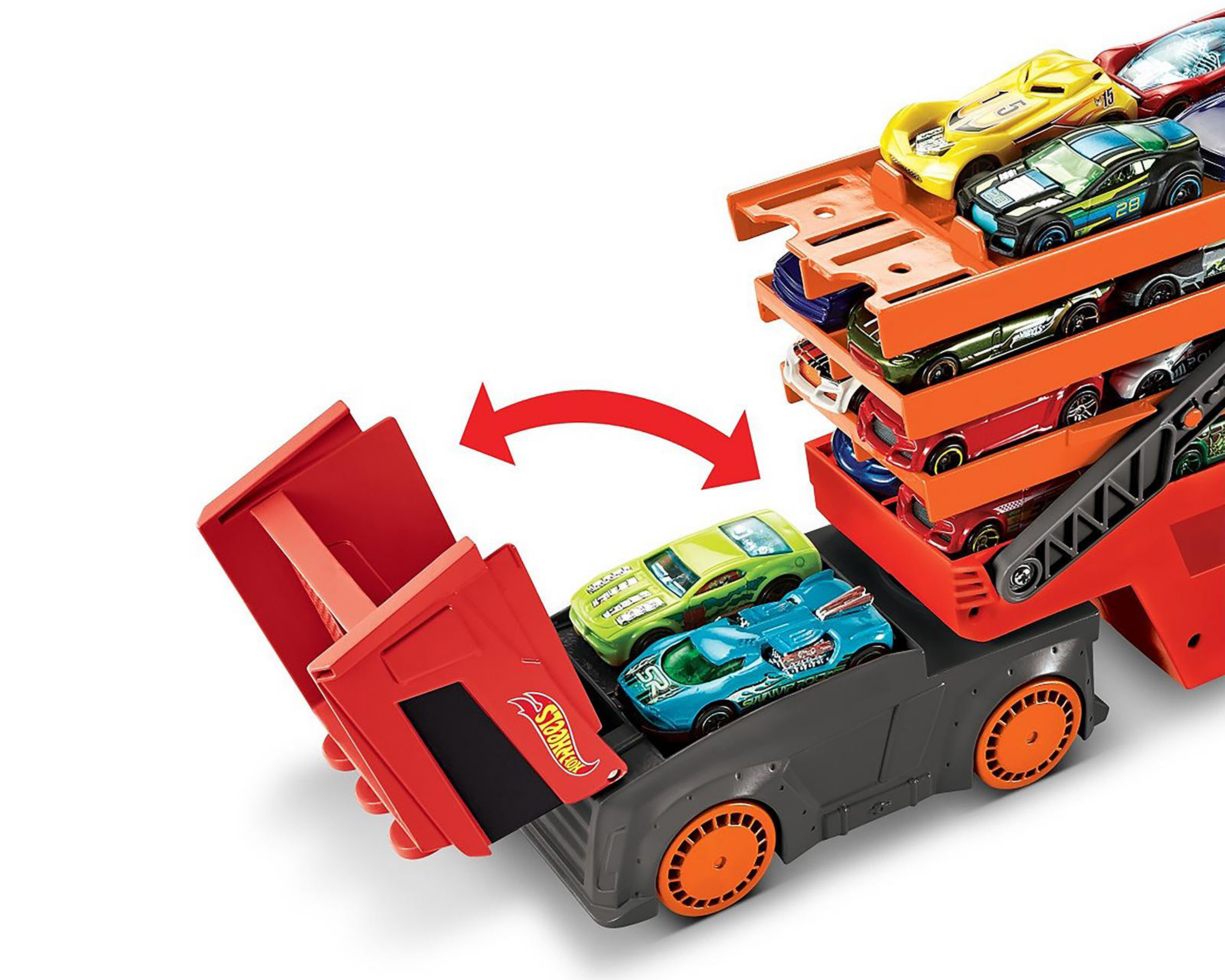 Foto 7 | Megarremolque Hot Wheels