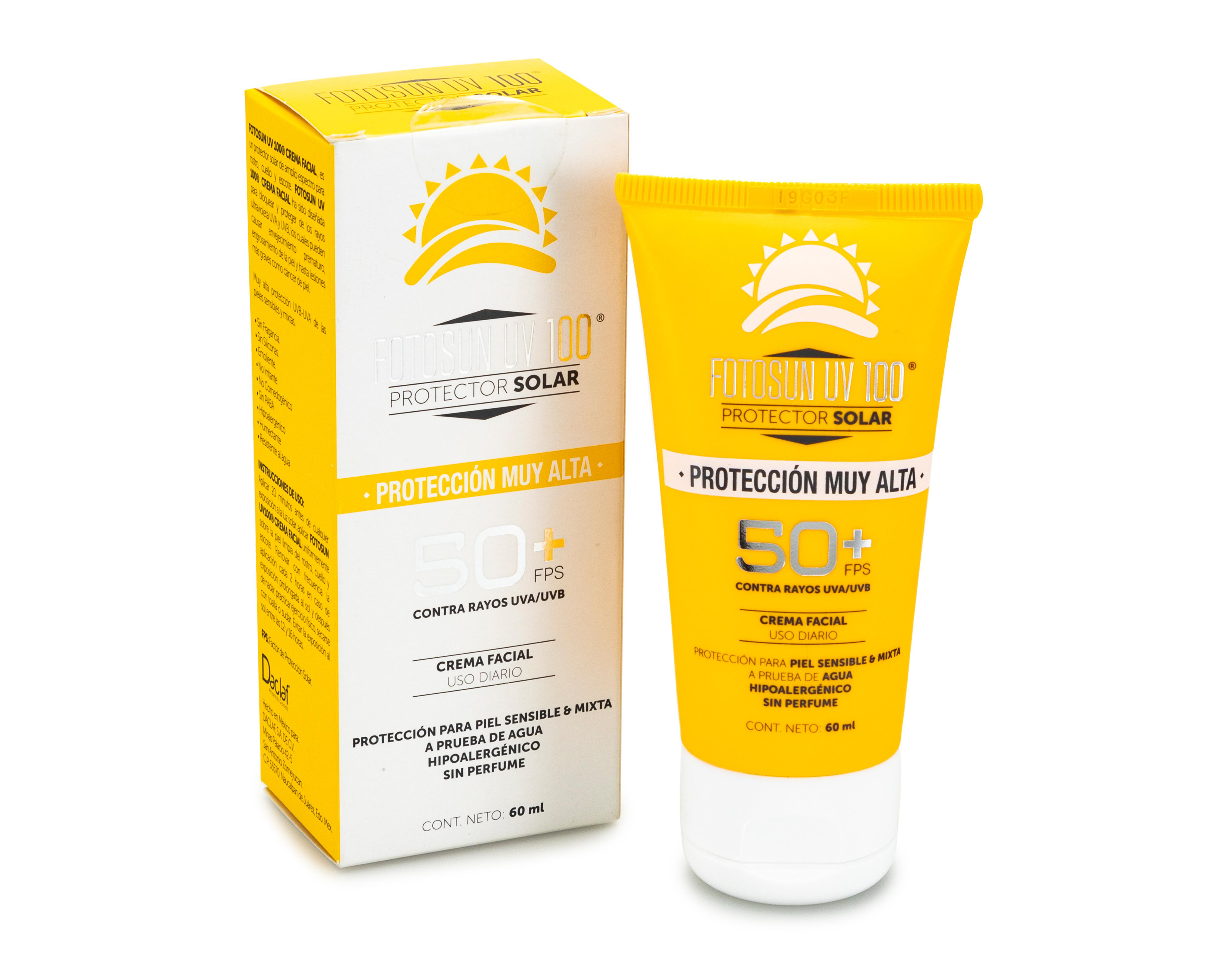 Protector Solar Fotosun UV 100 FPS 50 60 ml