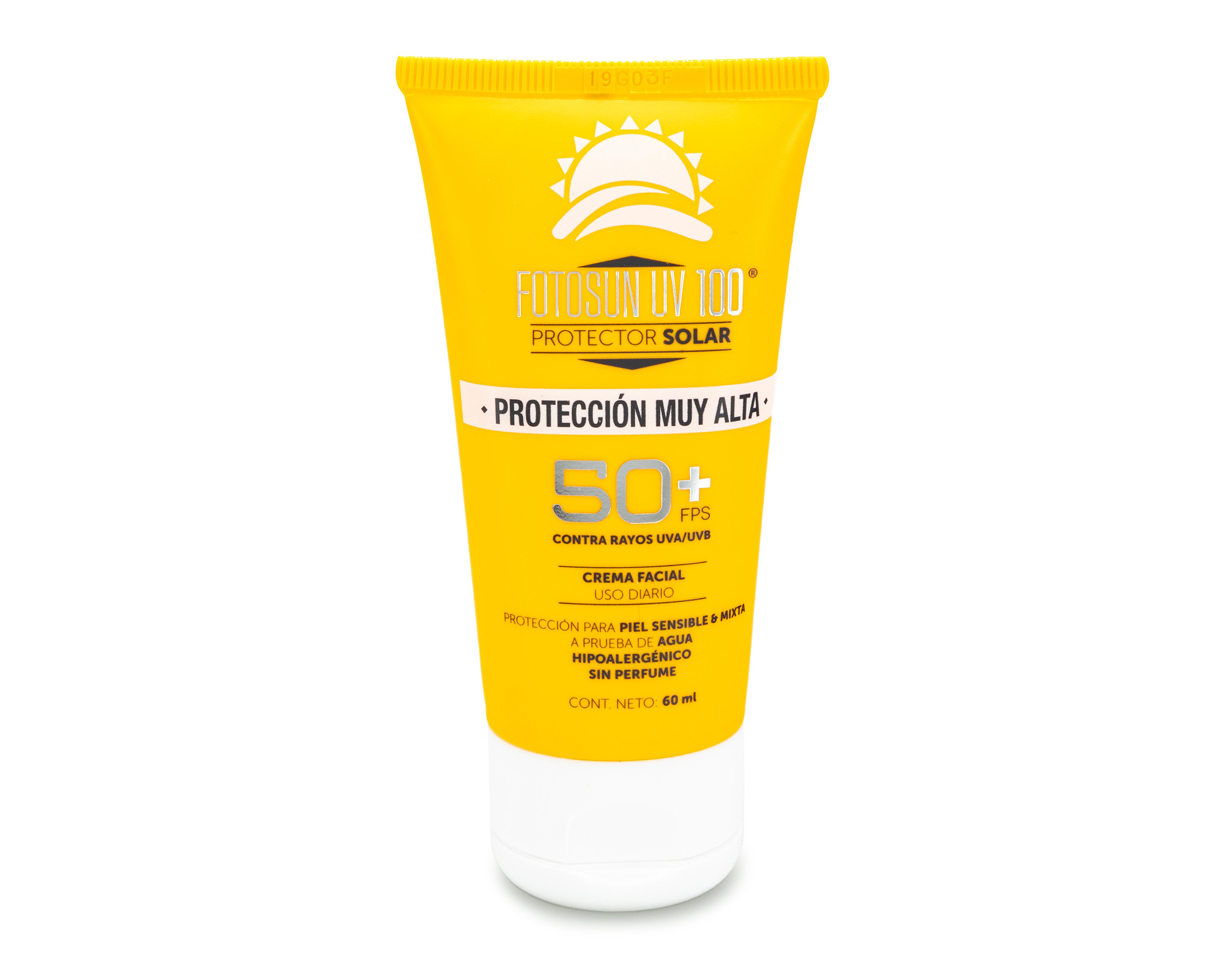 Foto 3 pulgar | Protector Solar Fotosun UV 100 FPS 50 60 ml
