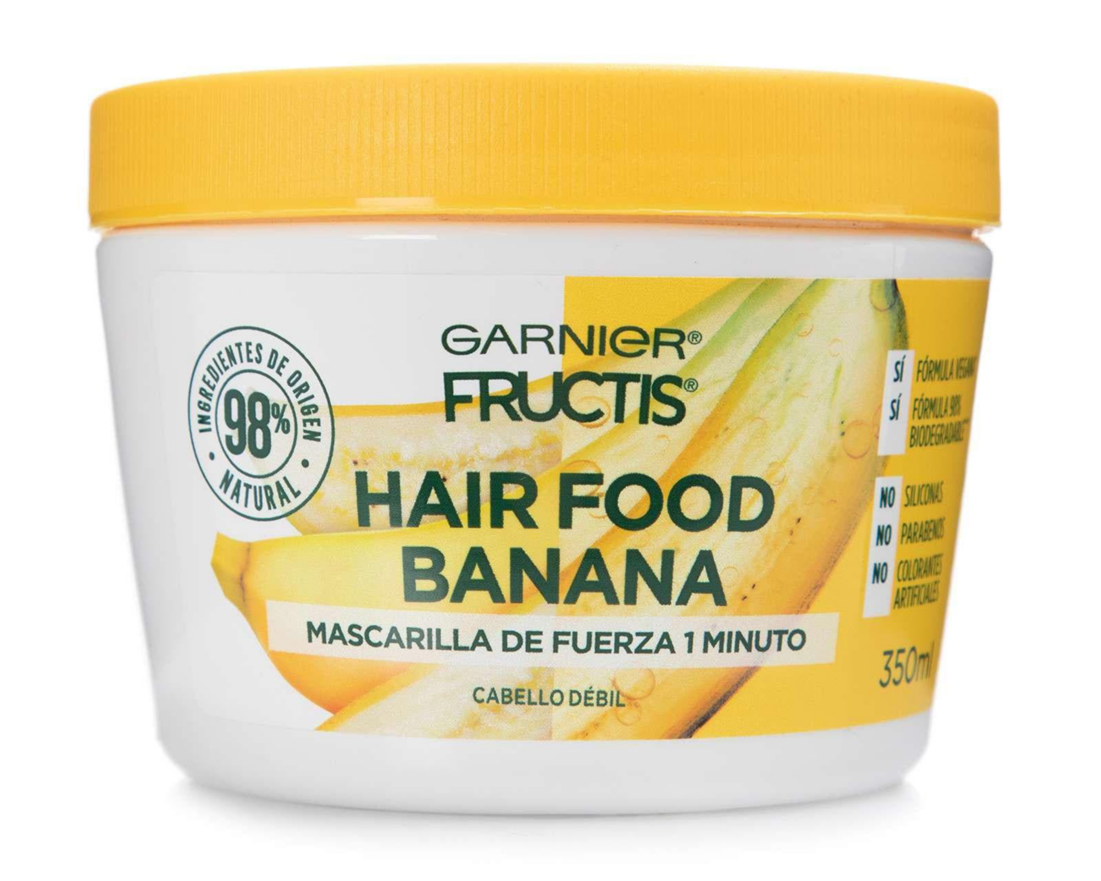 Foto 2 pulgar | Mascarilla para Cabello Fructis Hair Food Banana